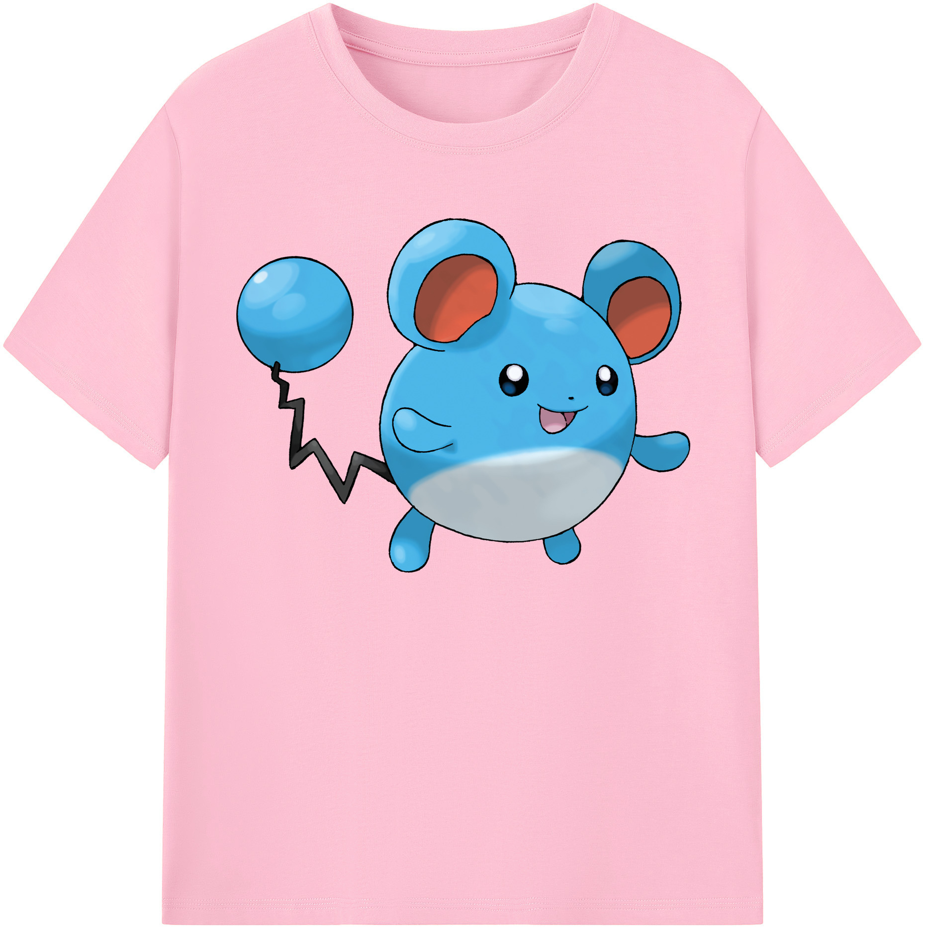 （画像用） ポケットモンスター Pokémon 綿100％半袖Tシャツ（フロントプリント）
