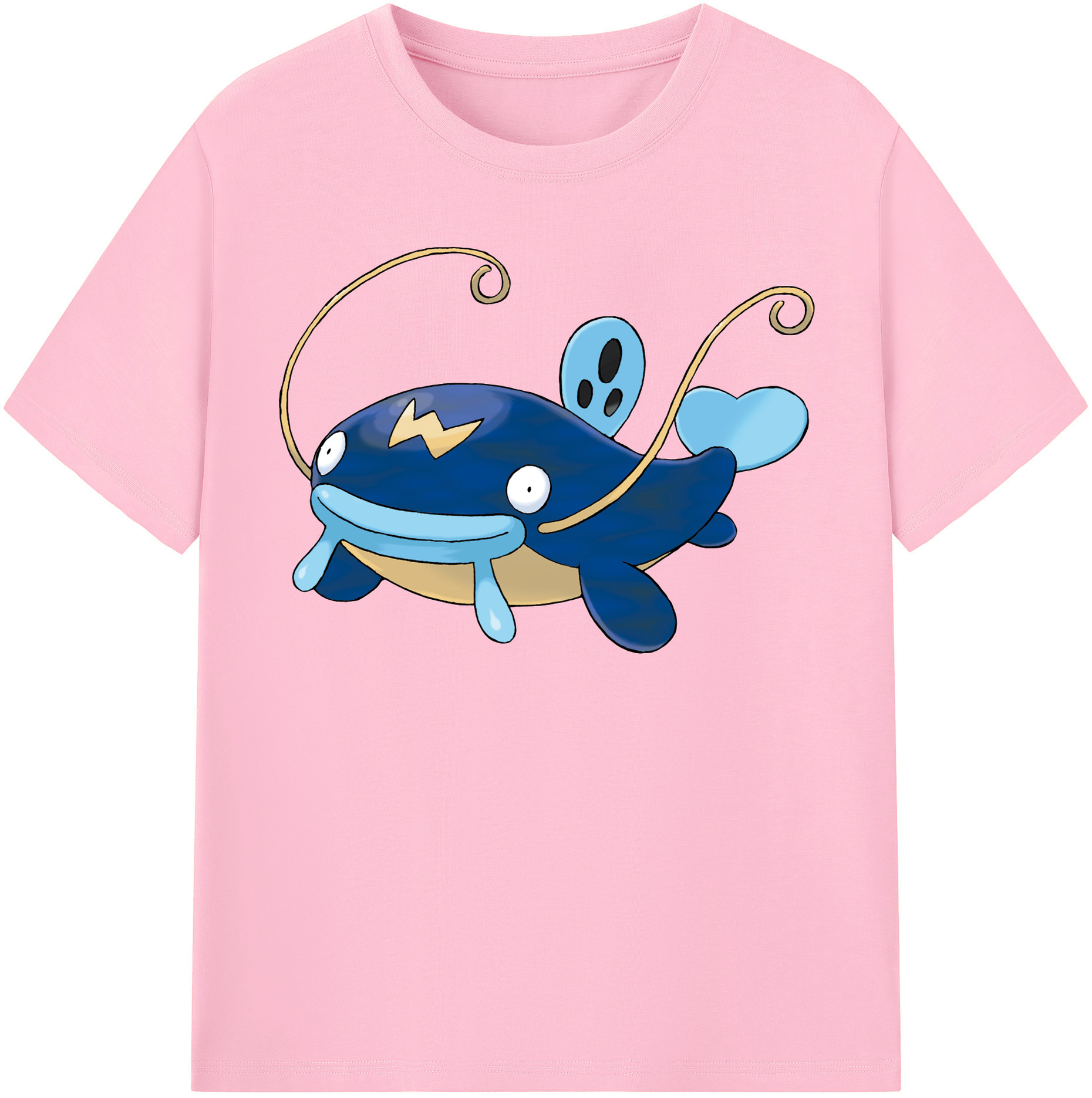 （画像用） ポケットモンスター Pokémon 綿100％半袖Tシャツ（フロントプリント）