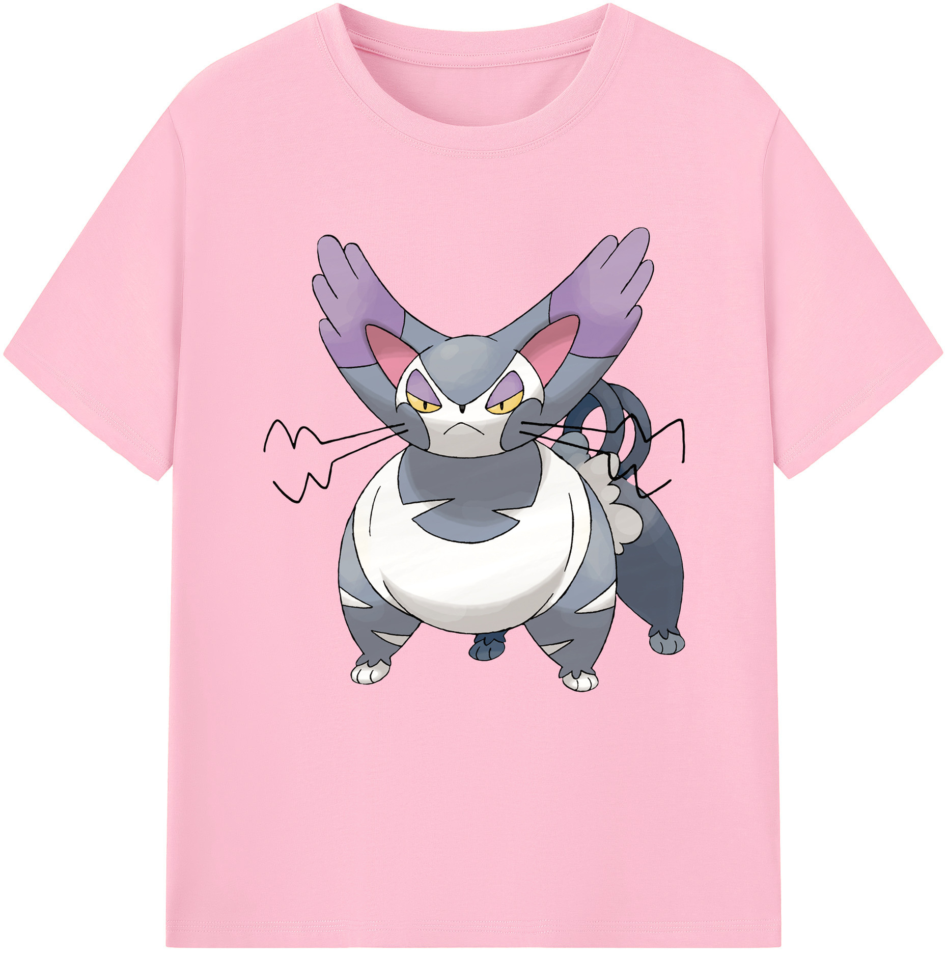 （画像用） ポケットモンスター Pokémon 綿100％半袖Tシャツ（フロントプリント）