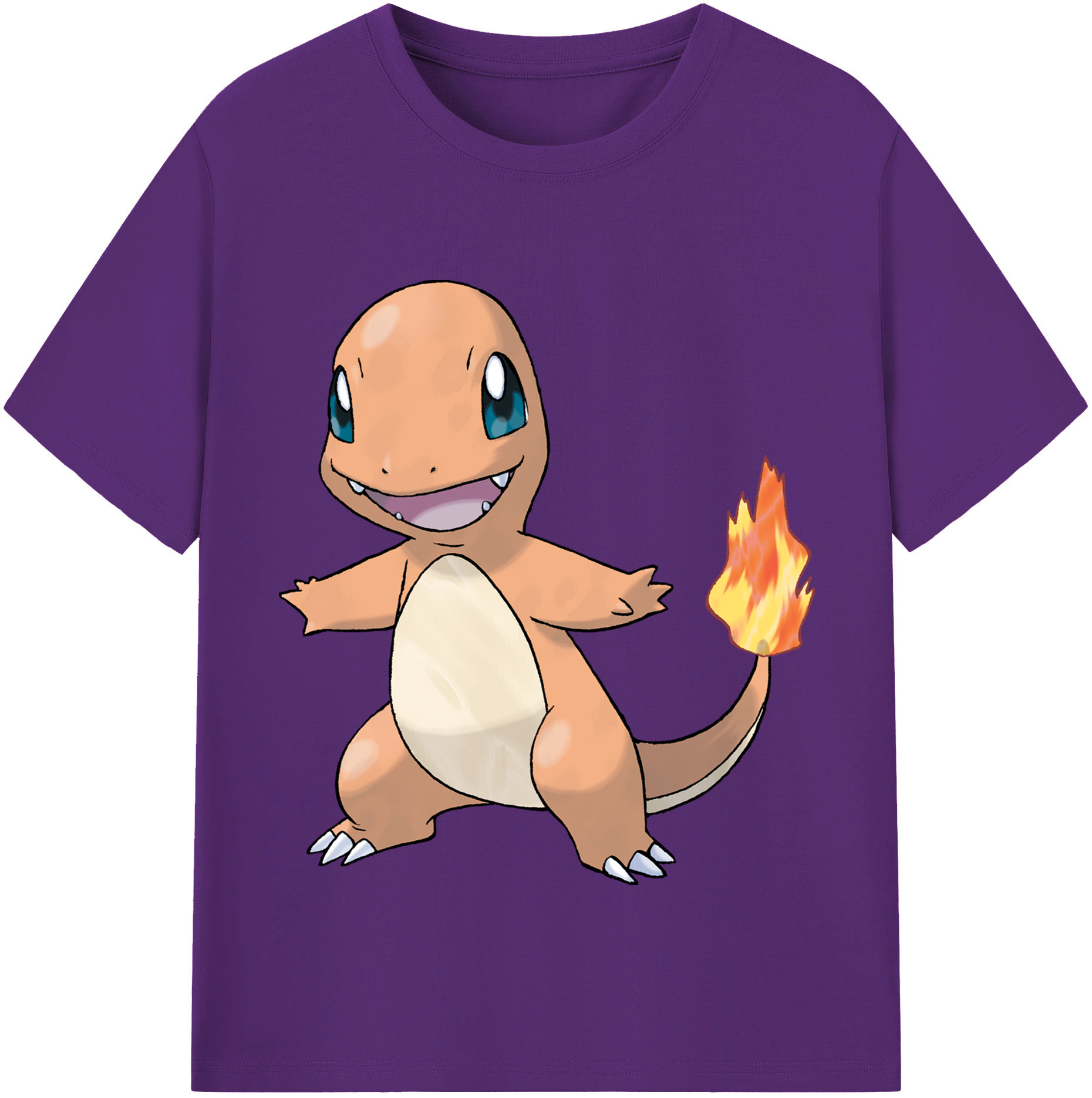 （画像用） ポケットモンスター Pokémon 綿100％半袖Tシャツ（フロントプリント）