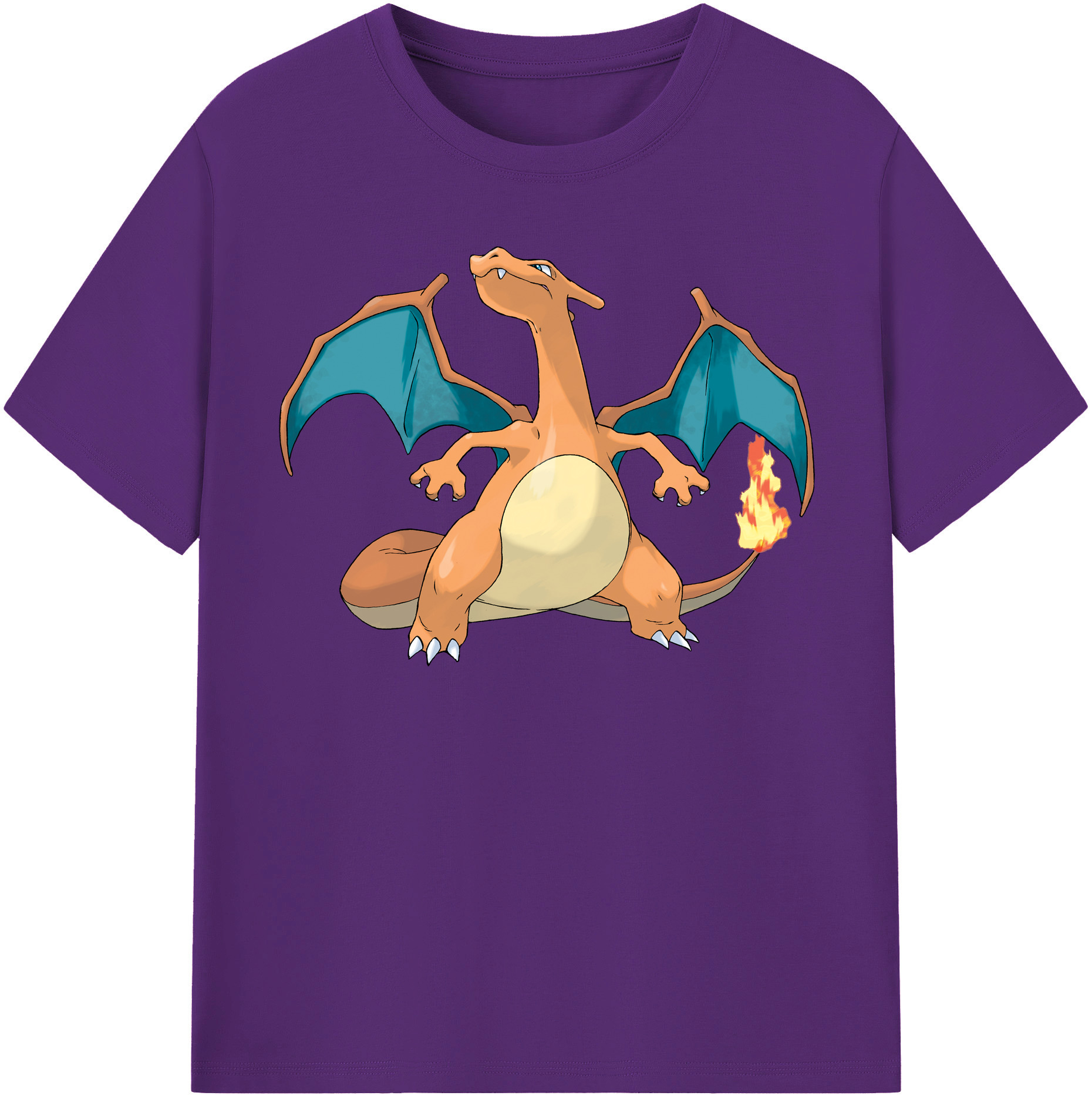 （画像用） ポケットモンスター Pokémon 綿100％半袖Tシャツ（フロントプリント）