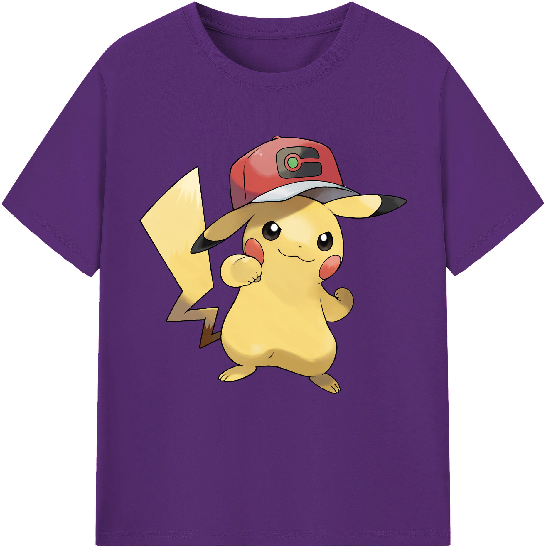 （画像用） ポケットモンスター Pokémon 綿100％半袖Tシャツ（フロントプリント）
