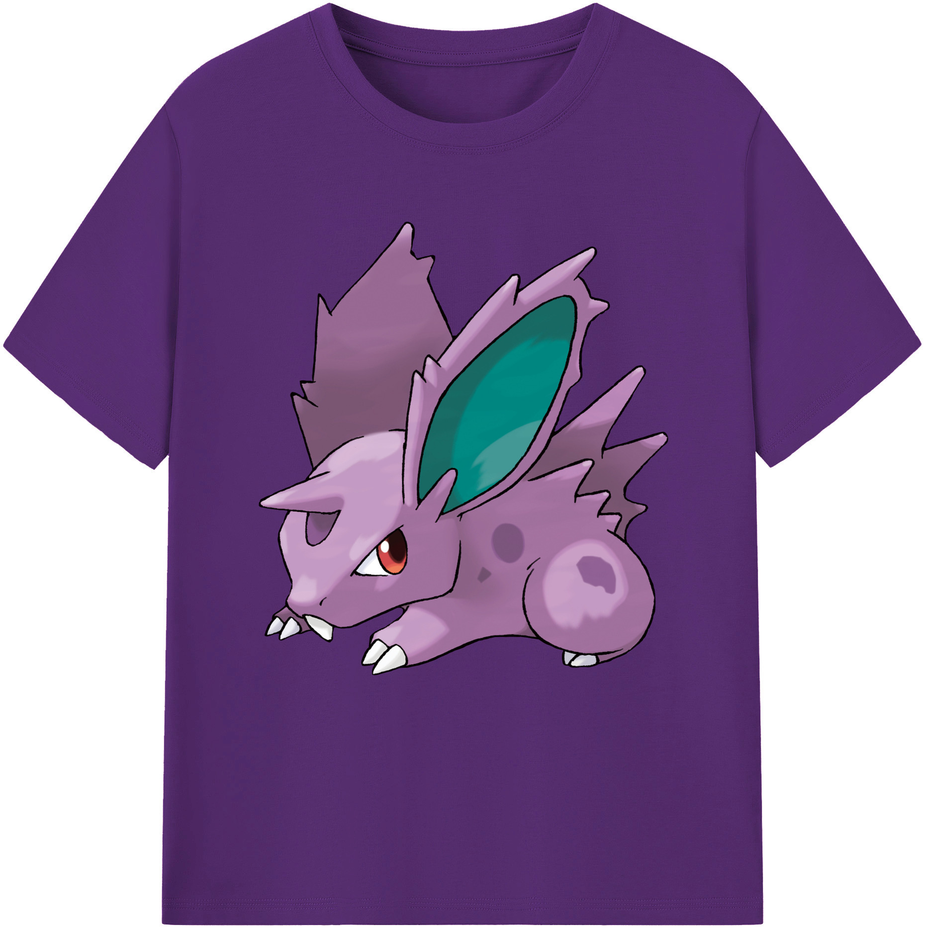 （画像用） ポケットモンスター Pokémon 綿100％半袖Tシャツ（フロントプリント）