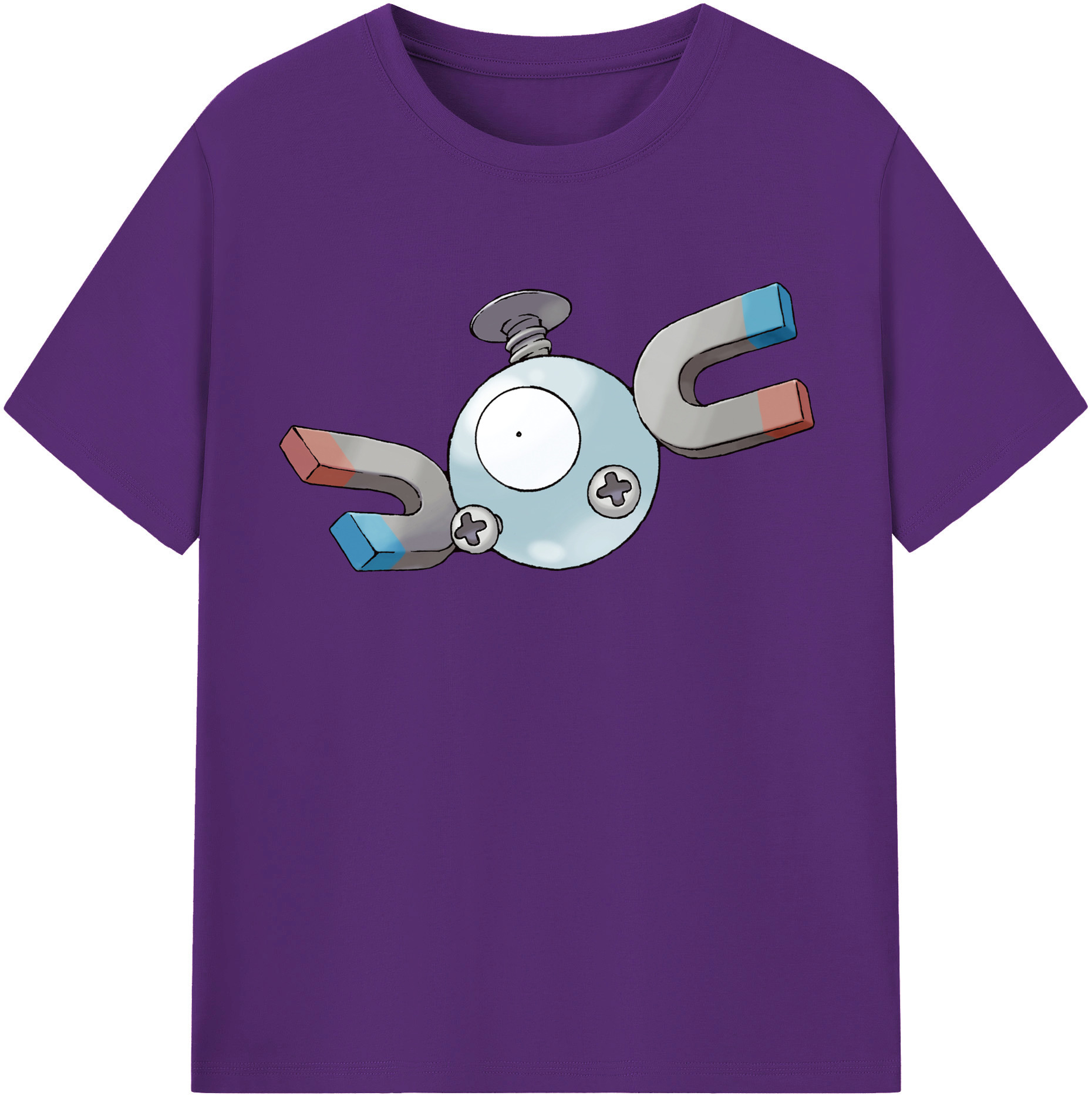 （画像用） ポケットモンスター Pokémon 綿100％半袖Tシャツ（フロントプリント）