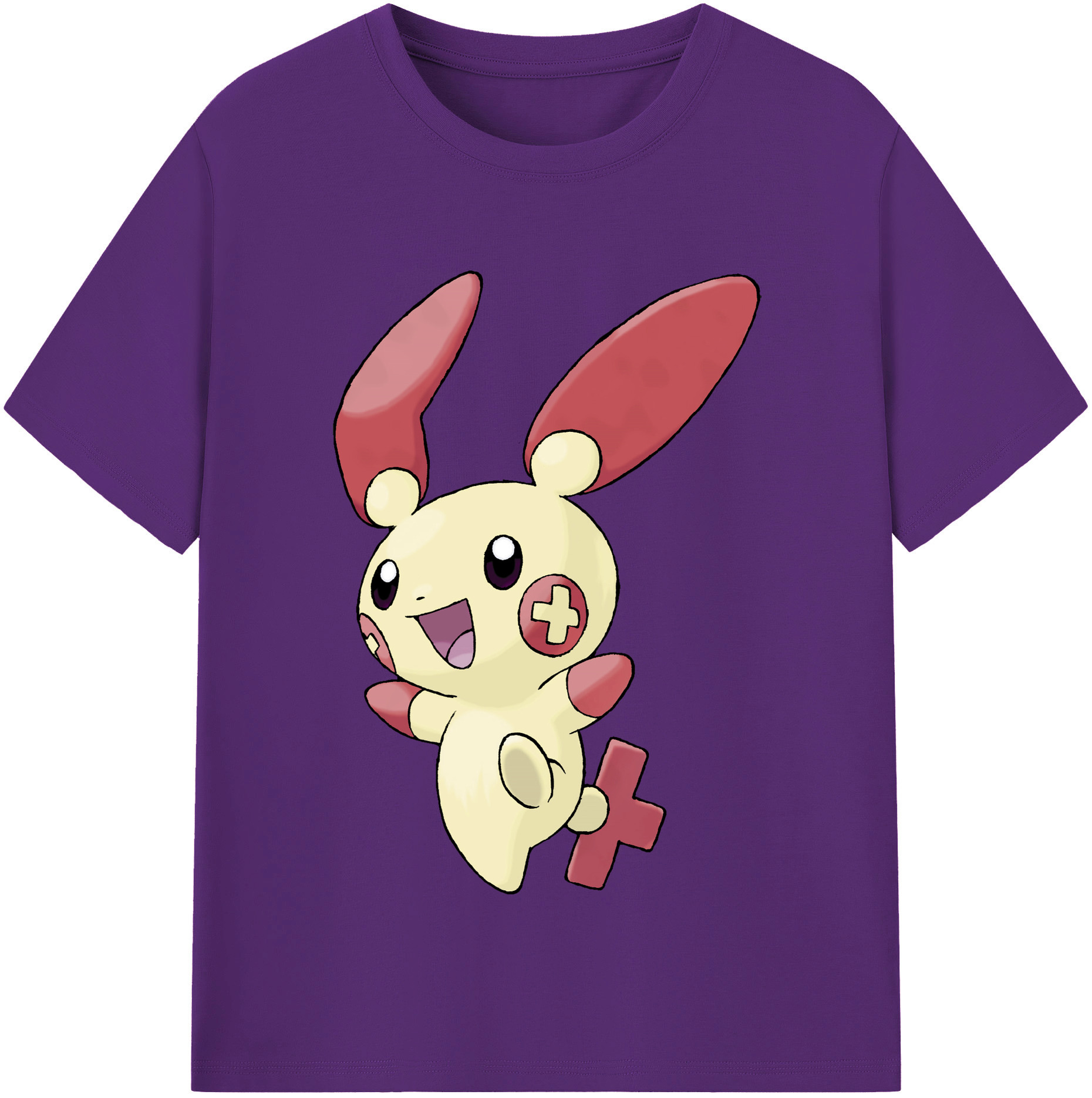（画像用） ポケットモンスター Pokémon 綿100％半袖Tシャツ（フロントプリント）