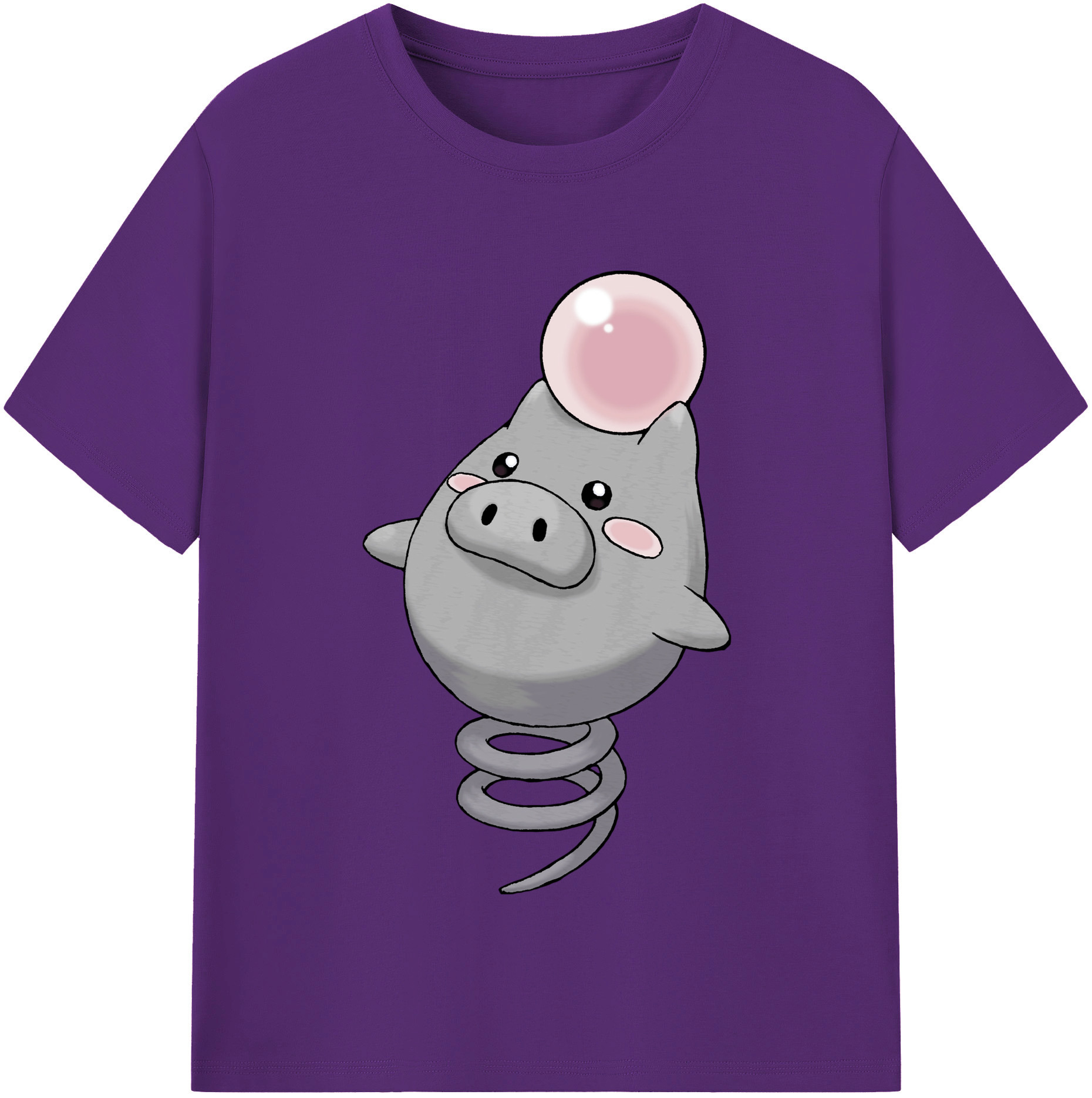 （画像用） ポケットモンスター Pokémon 綿100％半袖Tシャツ（フロントプリント）