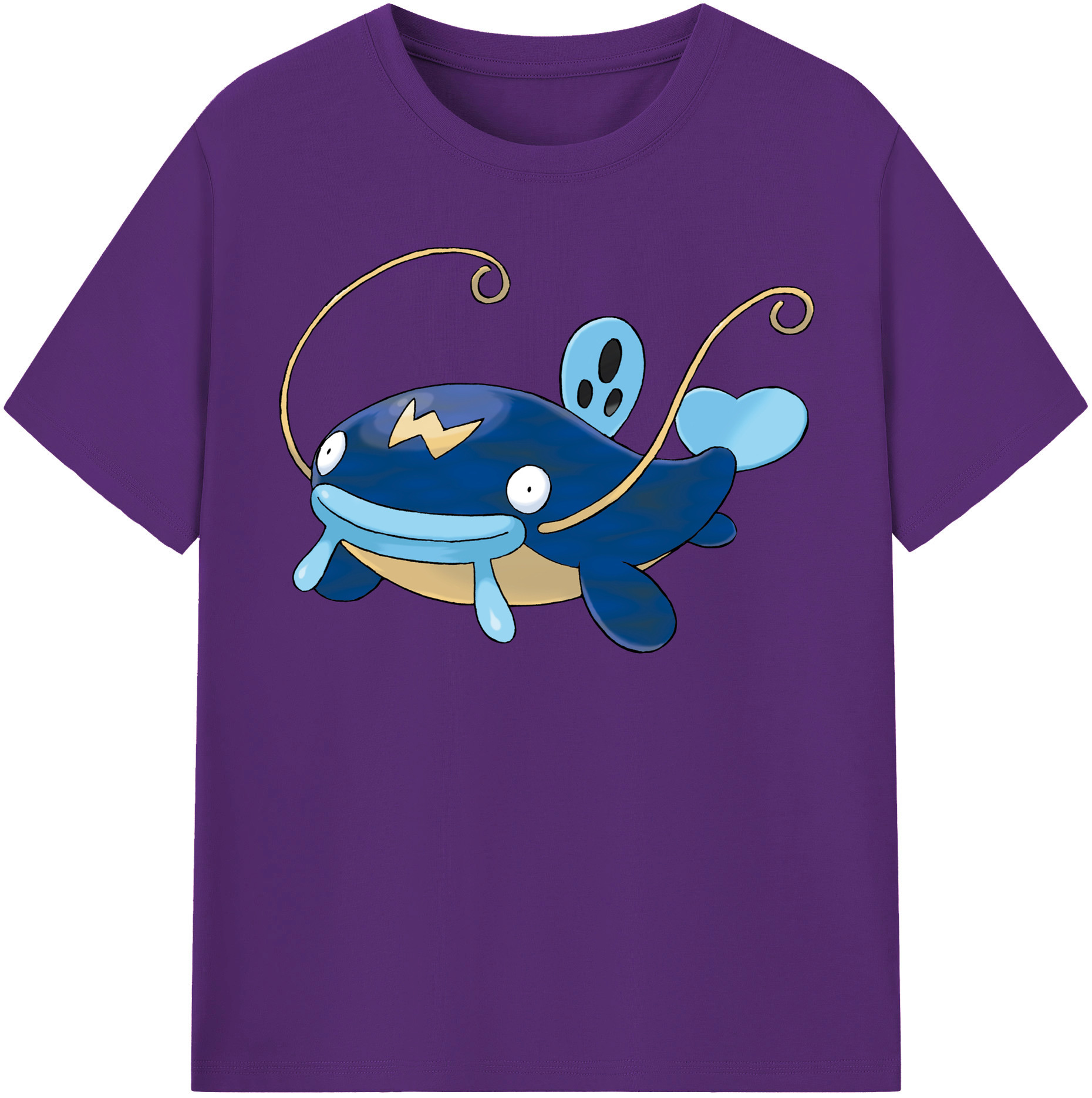 （画像用） ポケットモンスター Pokémon 綿100％半袖Tシャツ（フロントプリント）
