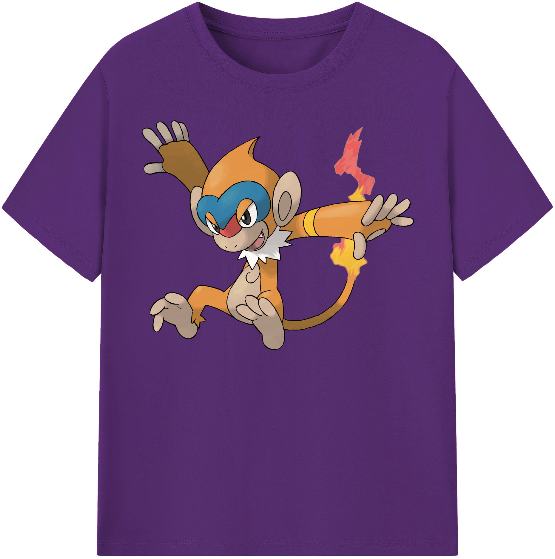 （画像用） ポケットモンスター Pokémon 綿100％半袖Tシャツ（フロントプリント）
