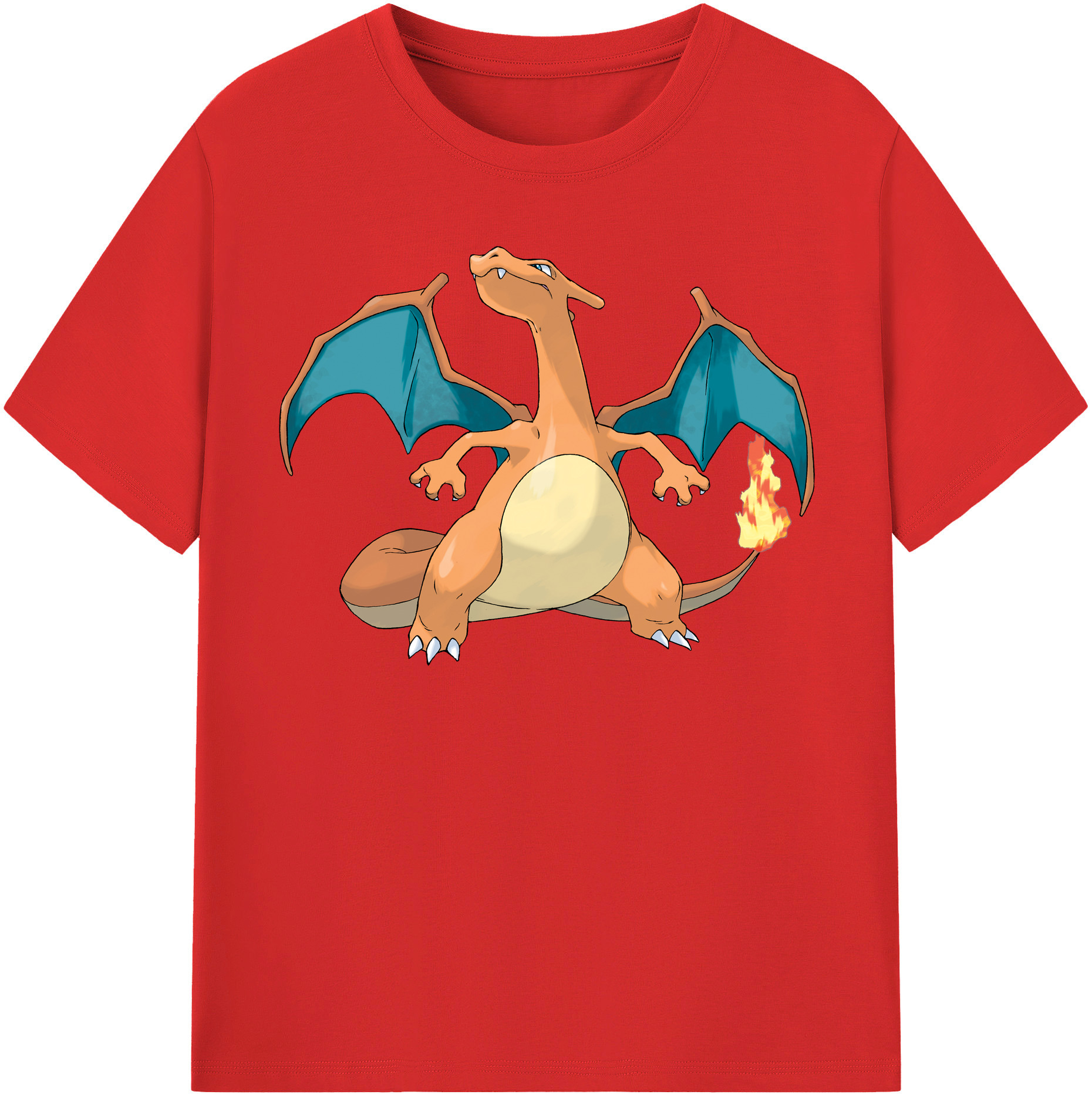 （画像用） ポケットモンスター Pokémon 綿100％半袖Tシャツ（フロントプリント）