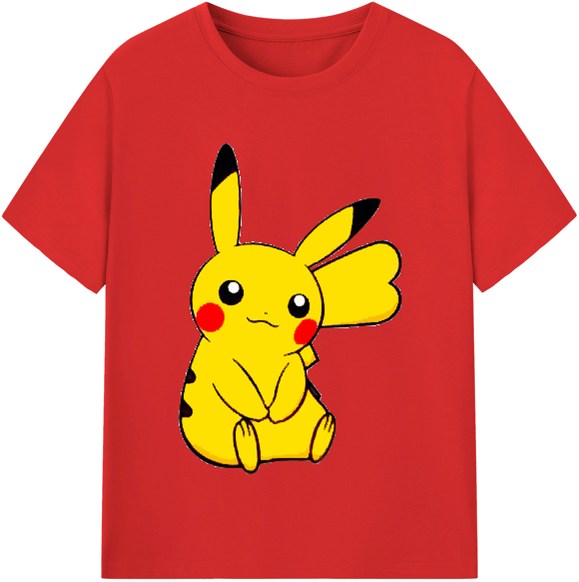 （画像用） ポケットモンスター Pokémon 綿100％半袖Tシャツ（フロントプリント）