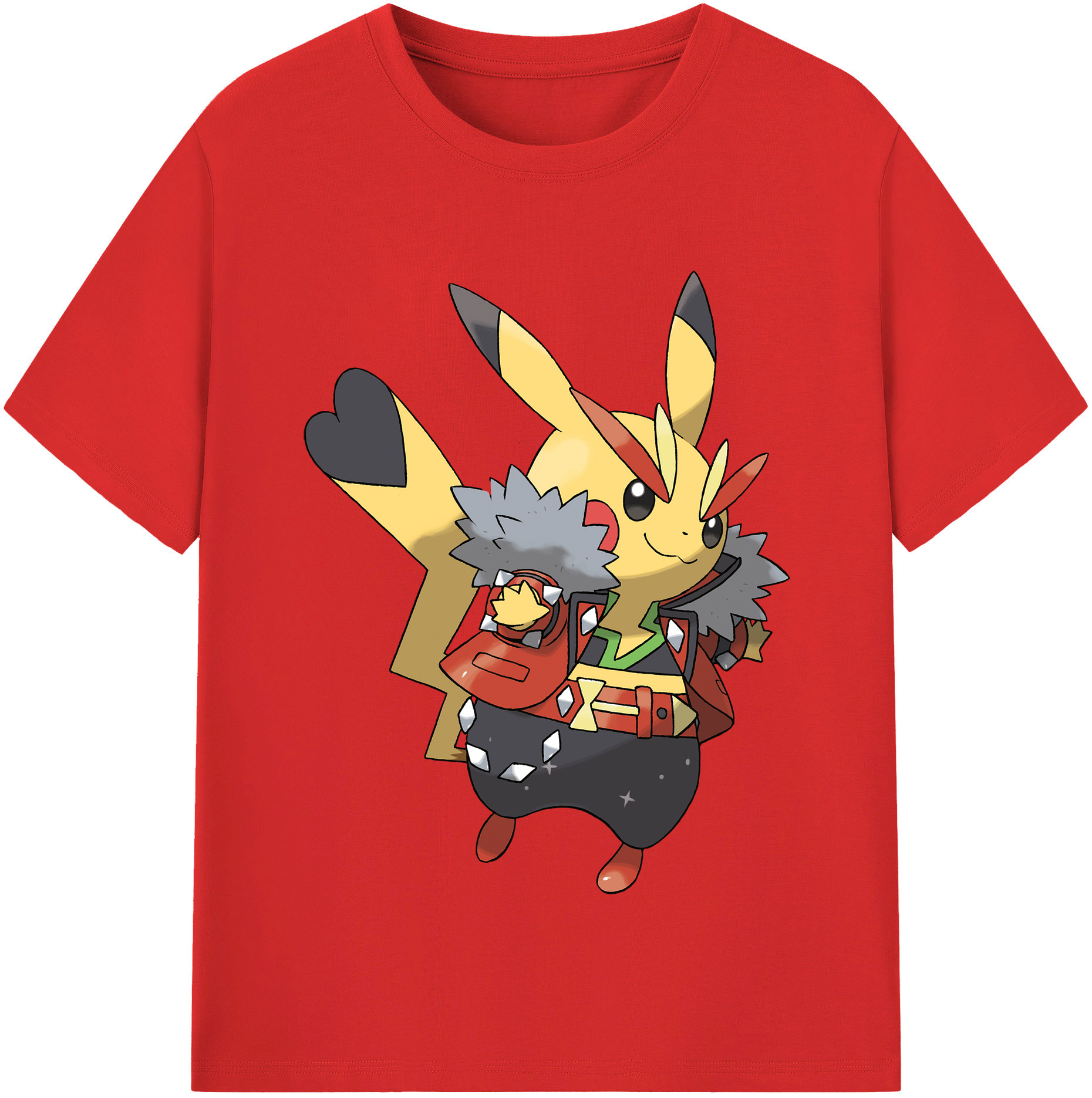 （画像用） ポケットモンスター Pokémon 綿100％半袖Tシャツ（フロントプリント）