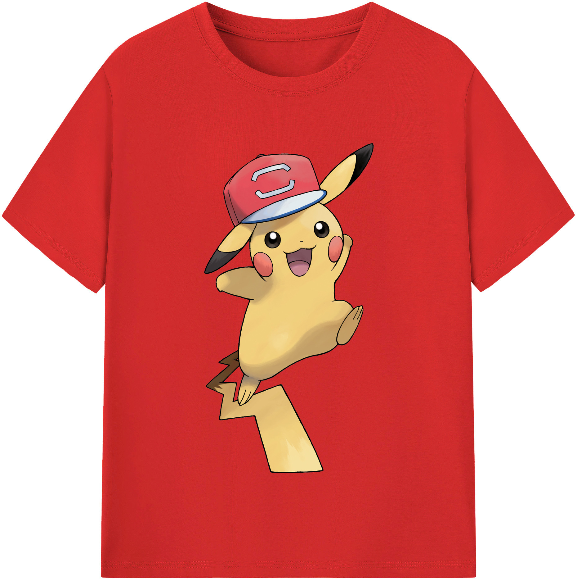 （画像用） ポケットモンスター Pokémon 綿100％半袖Tシャツ（フロントプリント）