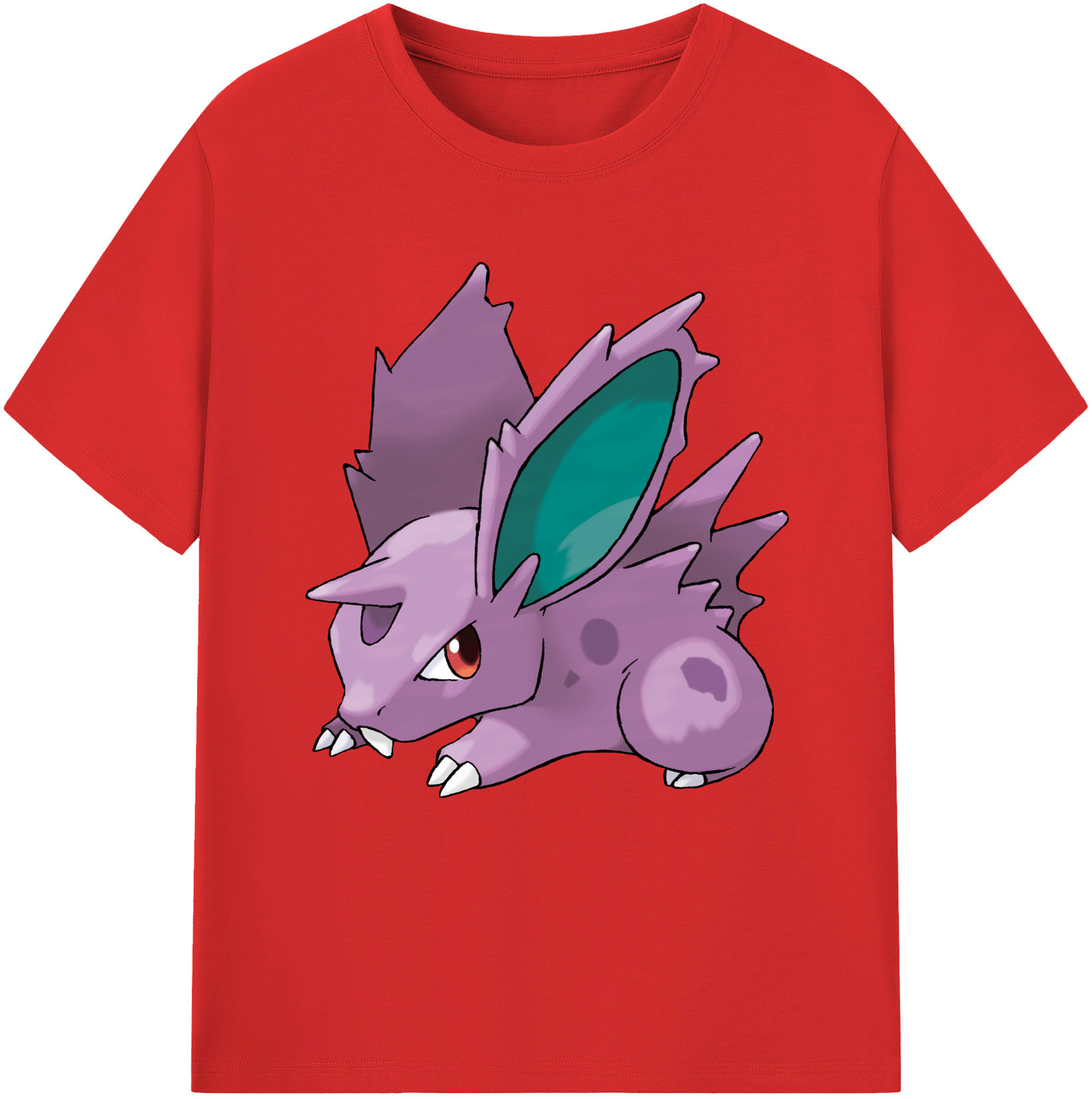 （画像用） ポケットモンスター Pokémon 綿100％半袖Tシャツ（フロントプリント）