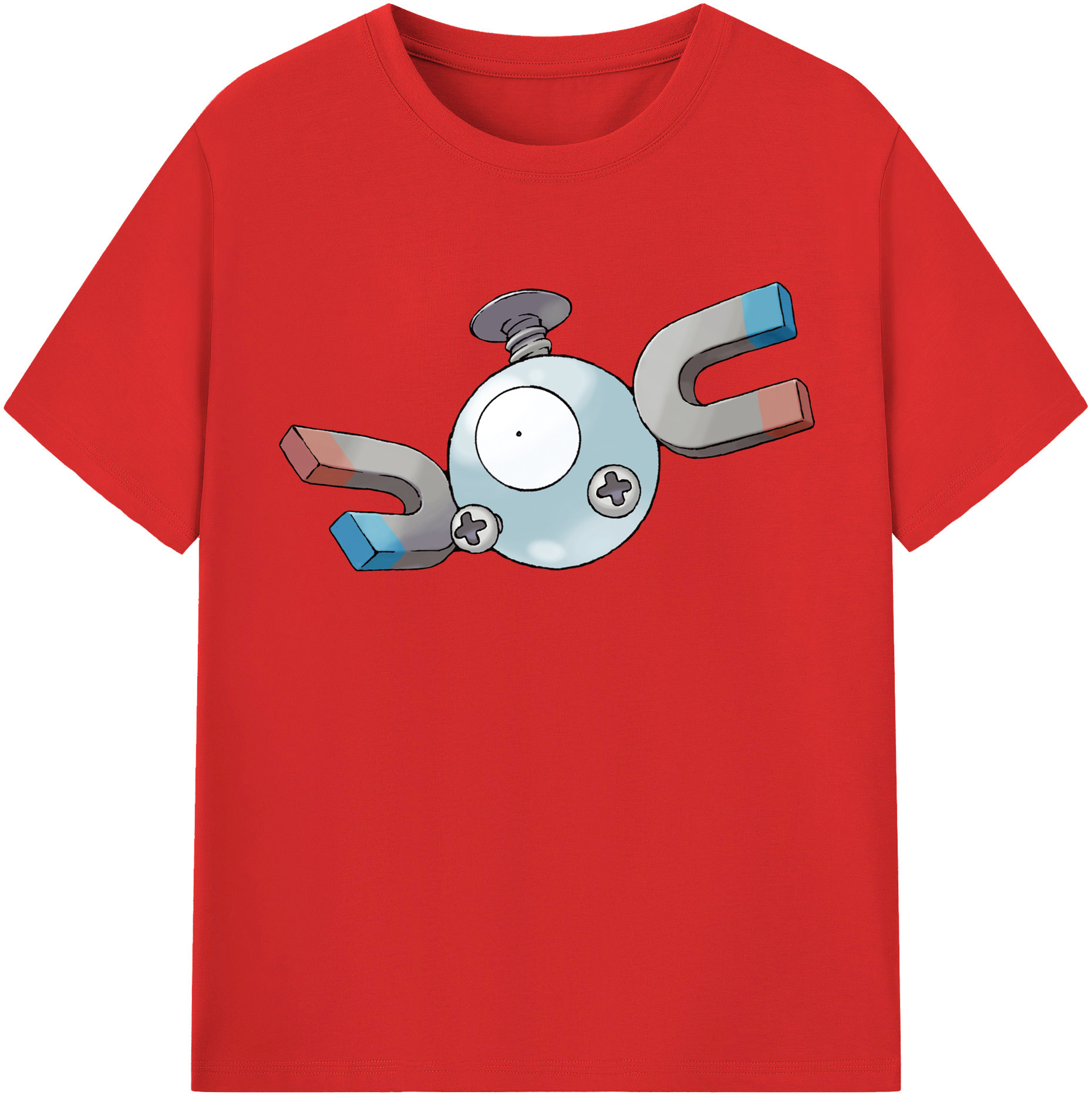 （画像用） ポケットモンスター Pokémon 綿100％半袖Tシャツ（フロントプリント）