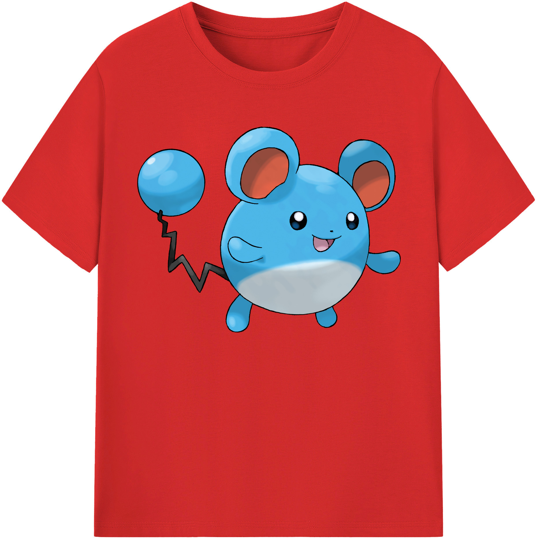 （画像用） ポケットモンスター Pokémon 綿100％半袖Tシャツ（フロントプリント）