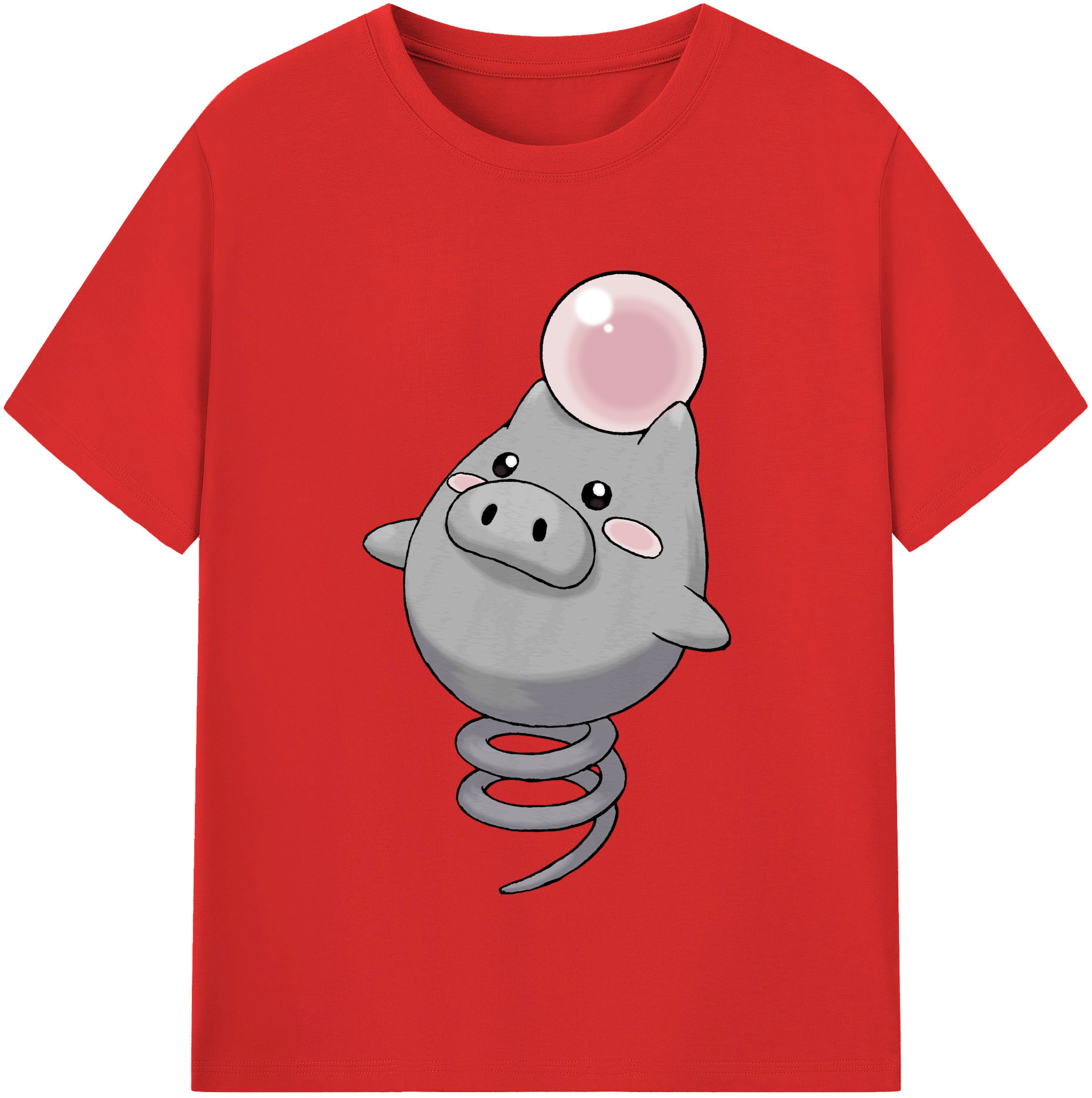 （画像用） ポケットモンスター Pokémon 綿100％半袖Tシャツ（フロントプリント）