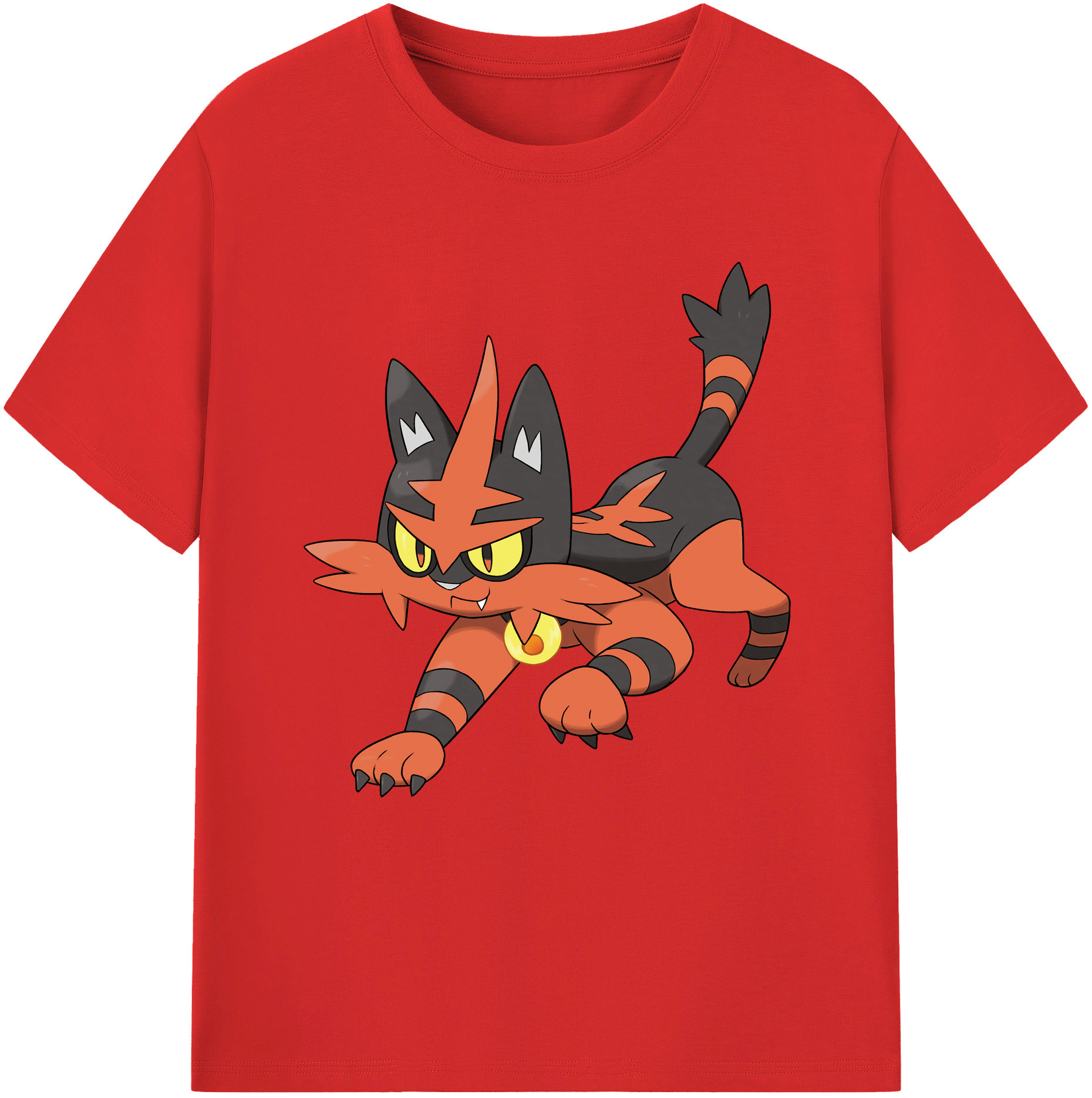 （画像用） ポケットモンスター Pokémon 綿100％半袖Tシャツ（フロントプリント）