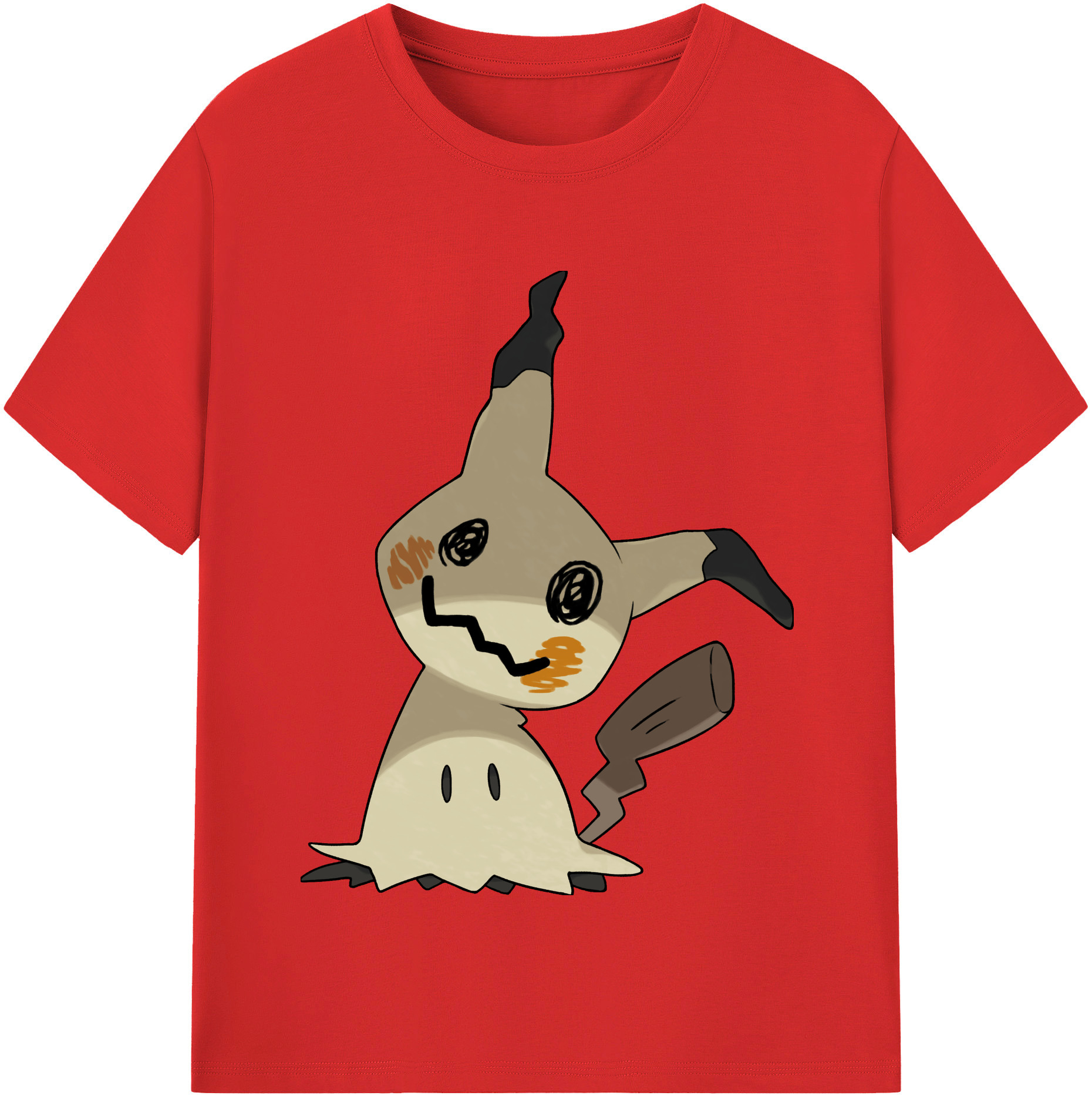 （画像用） ポケットモンスター Pokémon 綿100％半袖Tシャツ（フロントプリント）