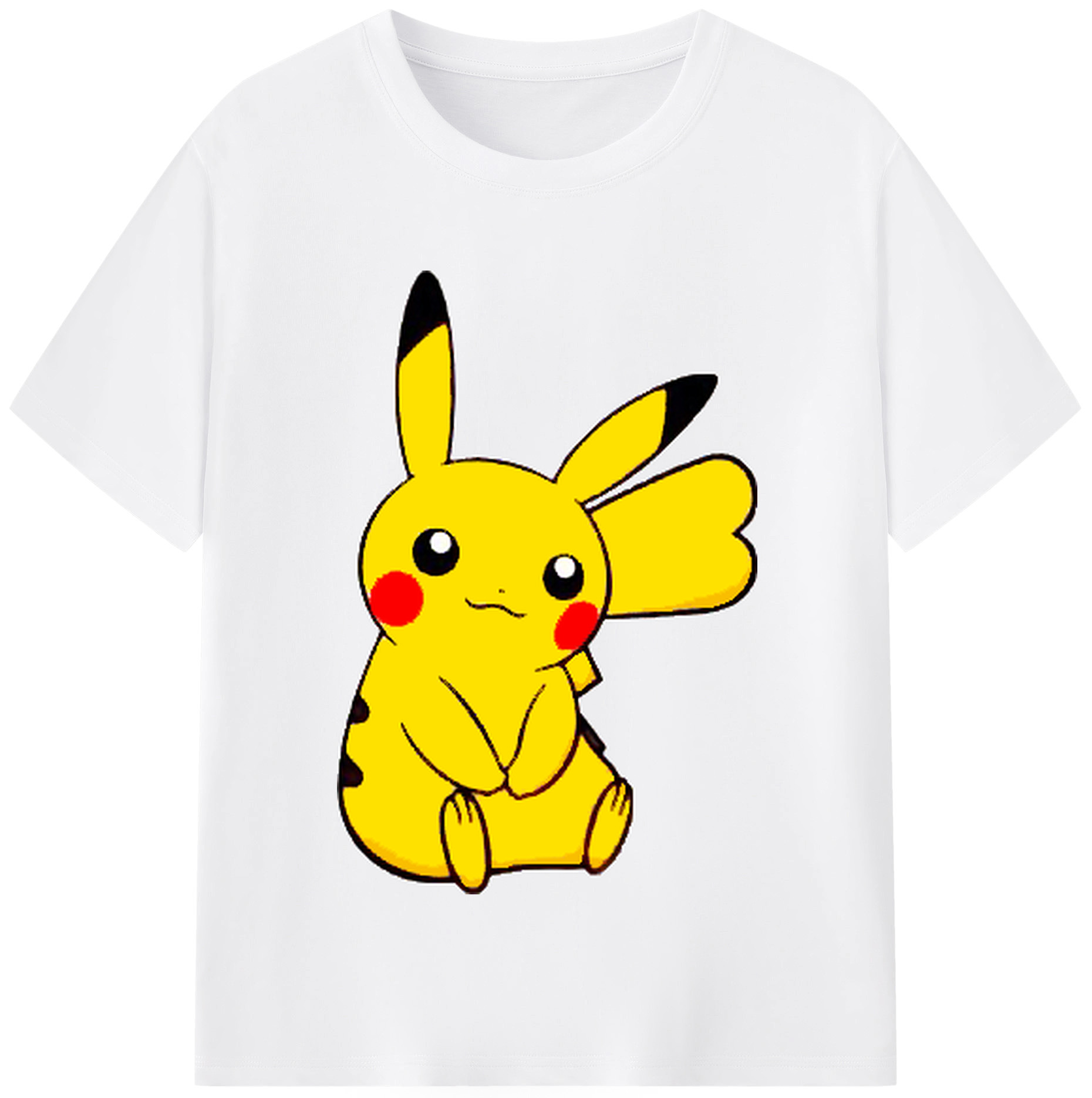 （画像用） ポケットモンスター Pokémon 綿100％半袖Tシャツ（フロントプリント）