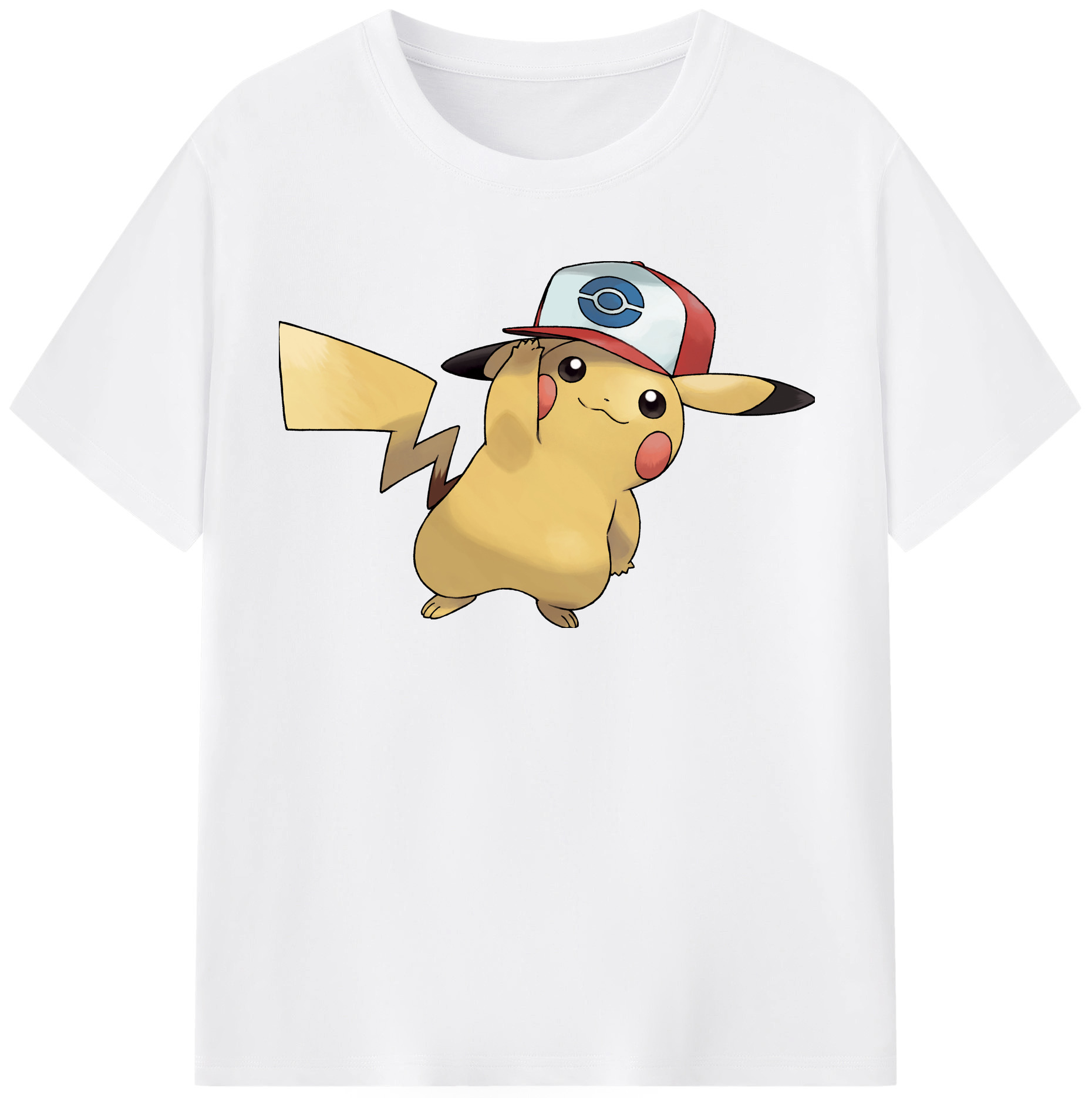 （画像用） ポケットモンスター Pokémon 綿100％半袖Tシャツ（フロントプリント）