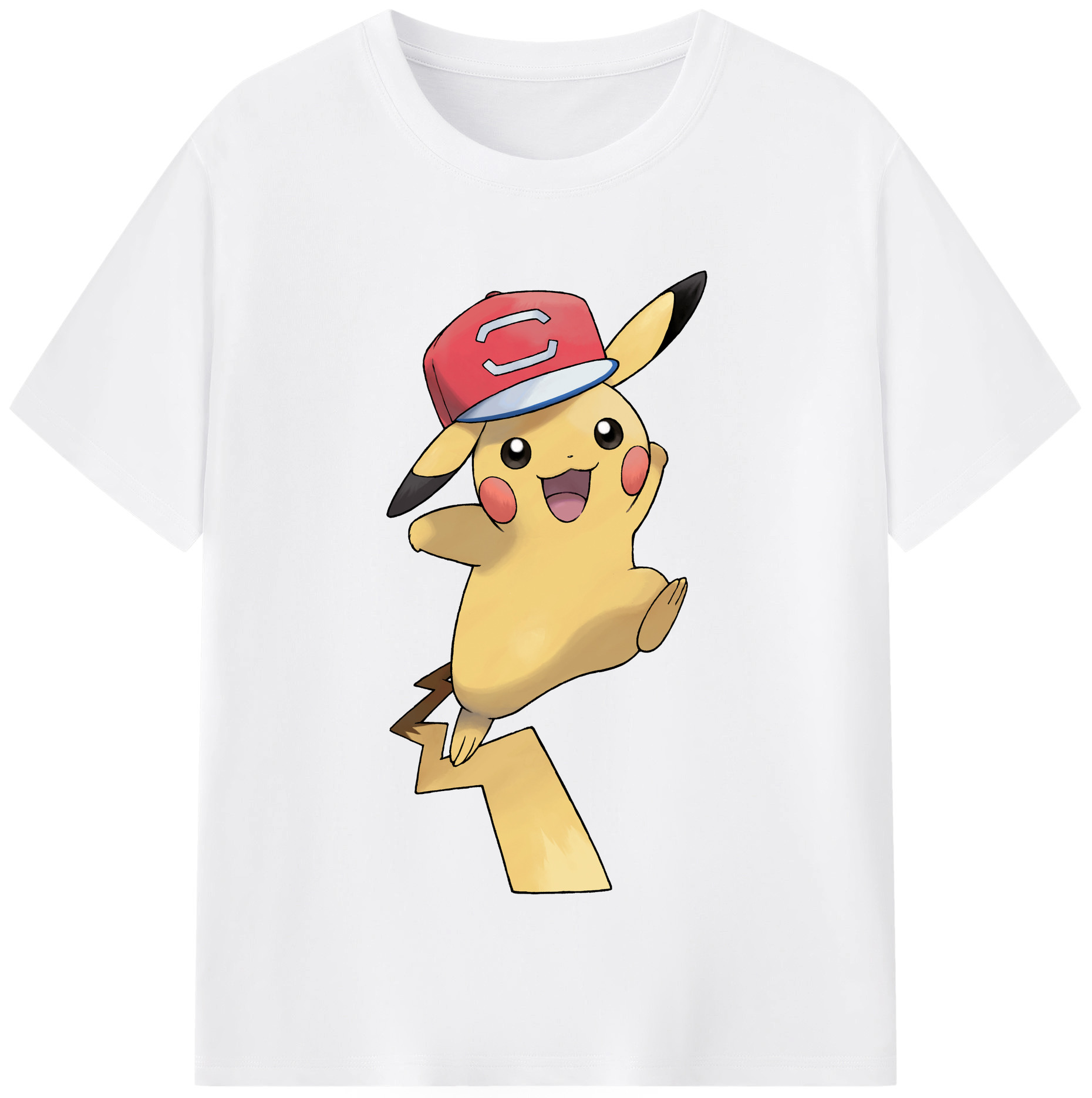 （画像用） ポケットモンスター Pokémon 綿100％半袖Tシャツ（フロントプリント）