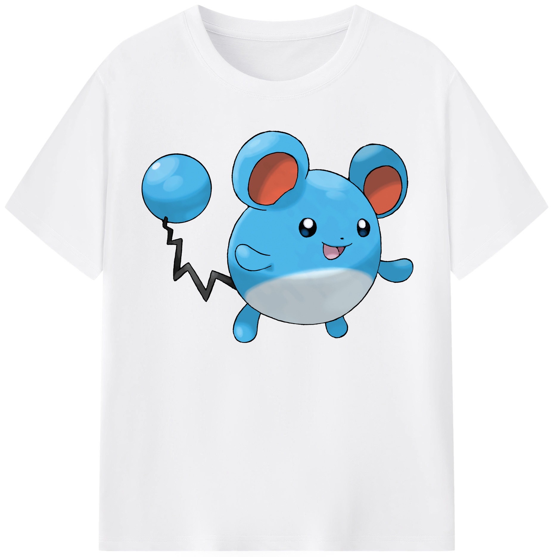 （画像用） ポケットモンスター Pokémon 綿100％半袖Tシャツ（フロントプリント）