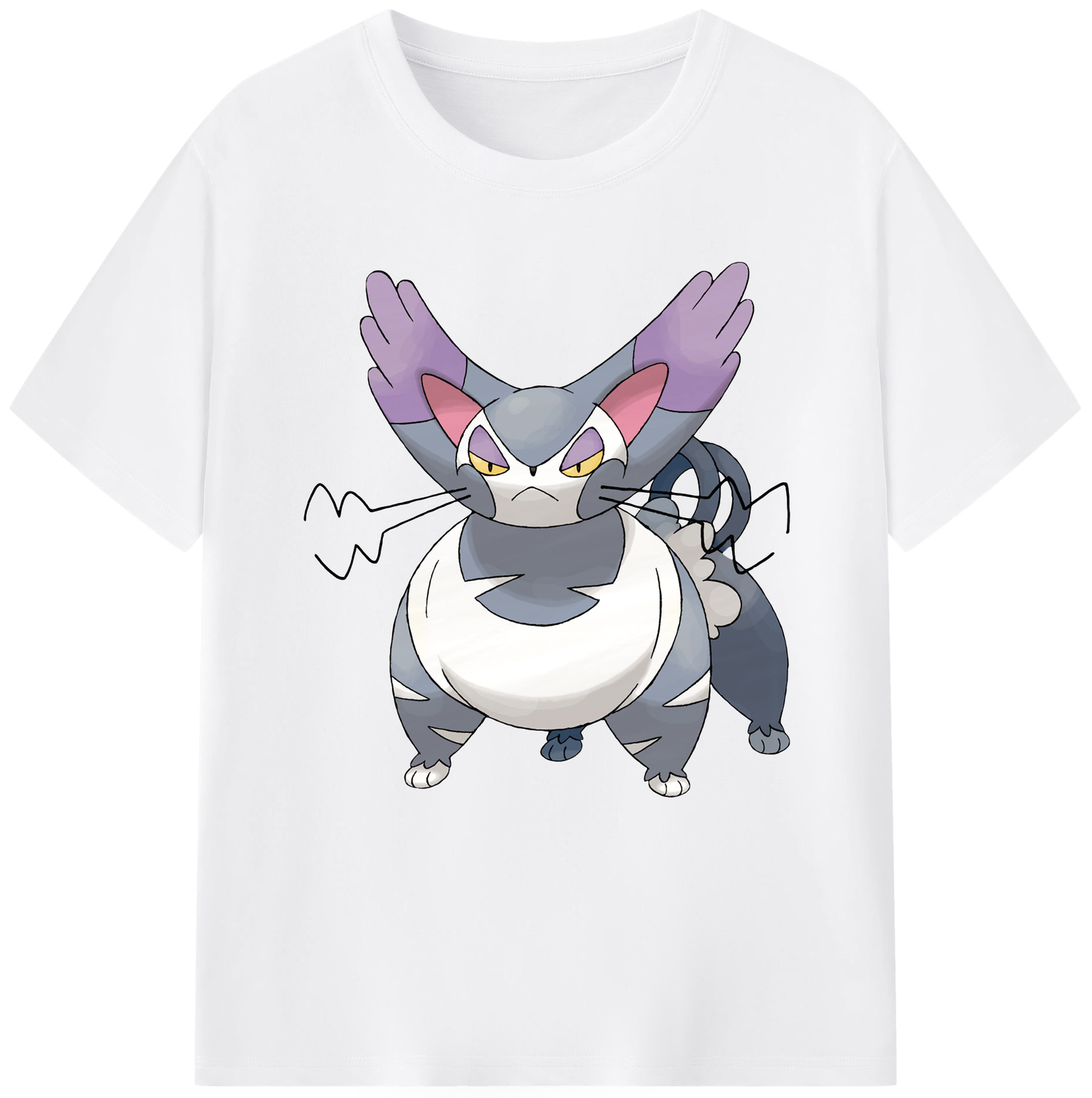 （画像用） ポケットモンスター Pokémon 綿100％半袖Tシャツ（フロントプリント）