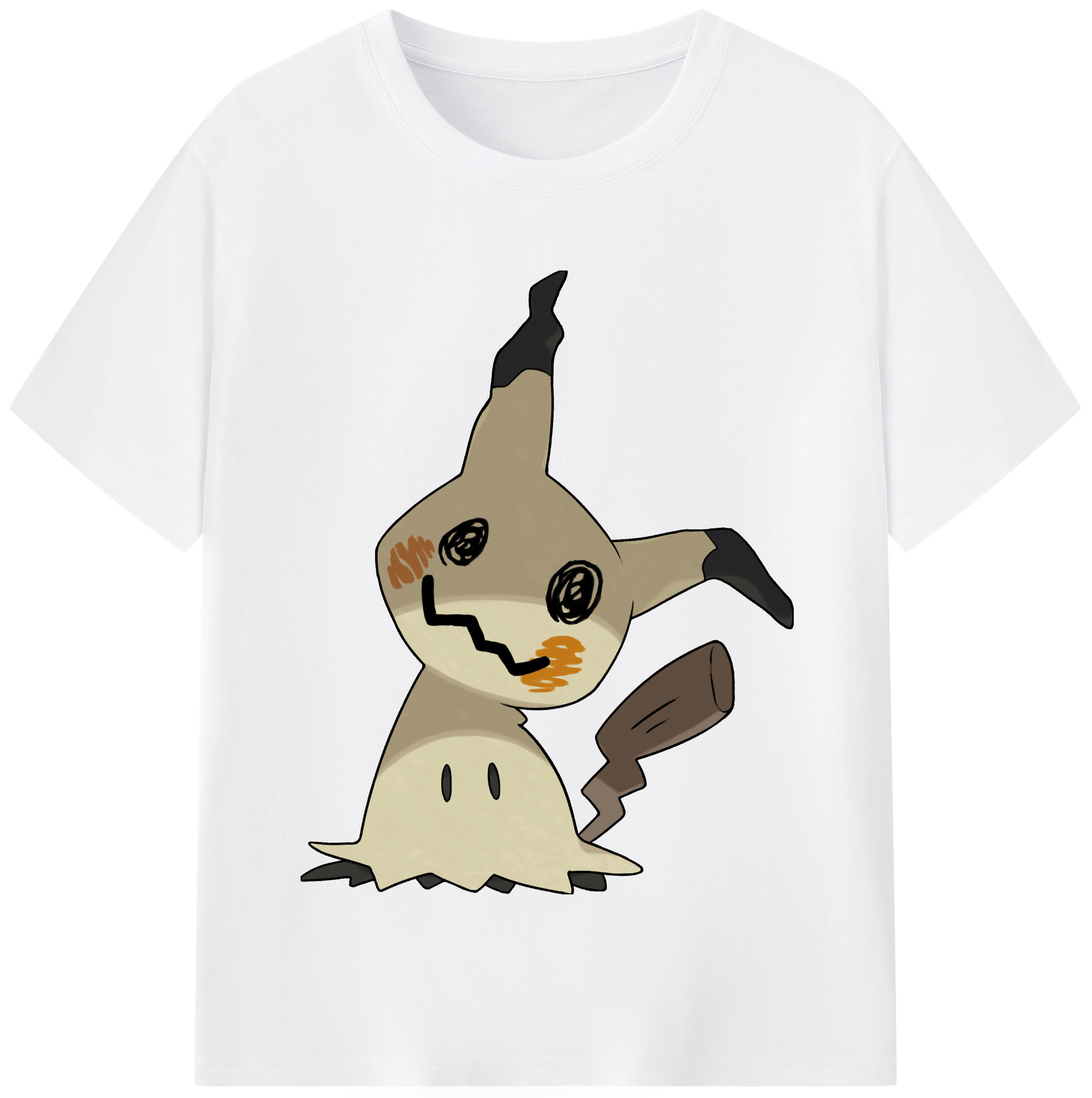 （画像用） ポケットモンスター Pokémon 綿100％半袖Tシャツ（フロントプリント）