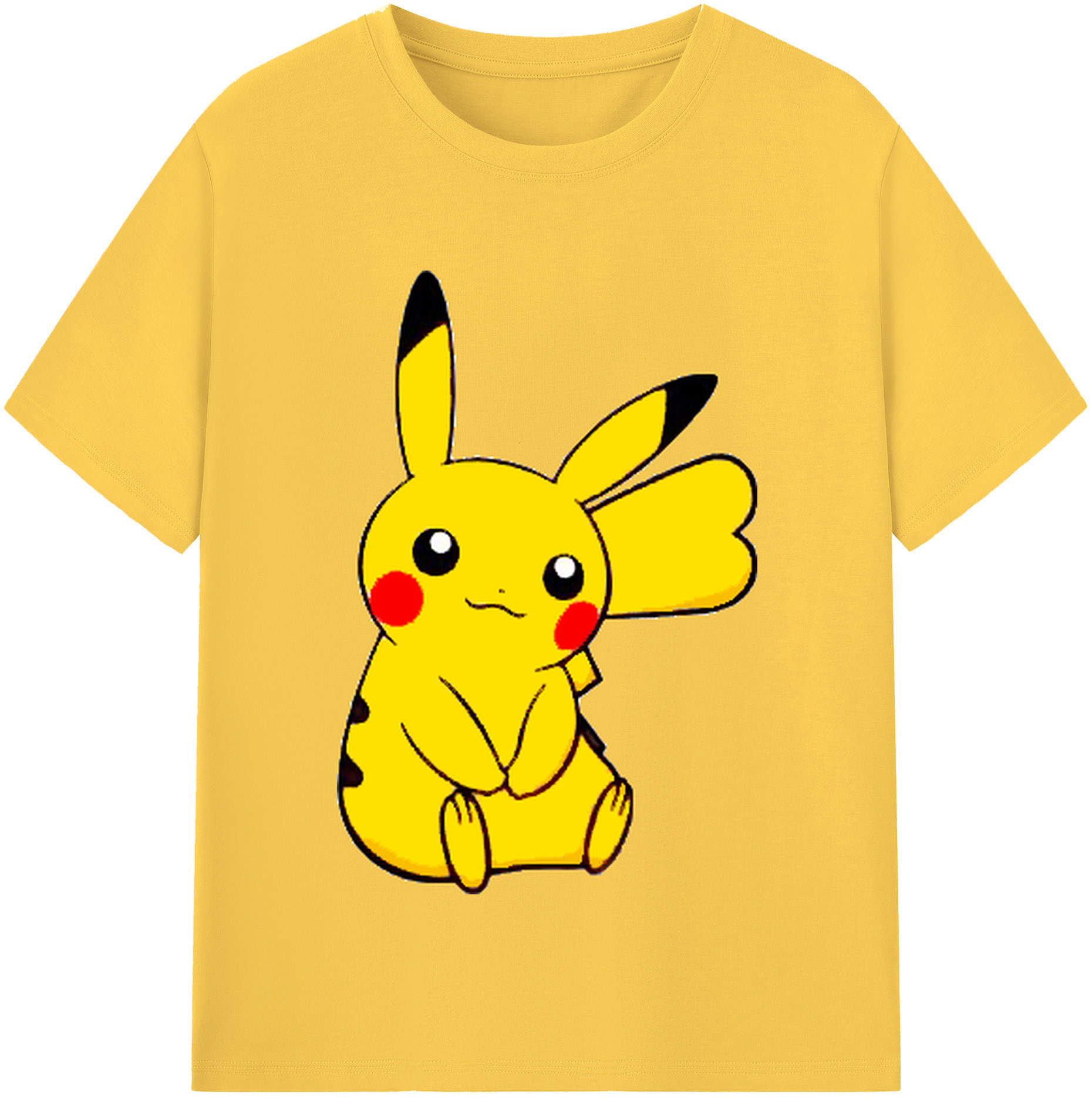 （画像用） ポケットモンスター Pokémon 綿100％半袖Tシャツ（フロントプリント）