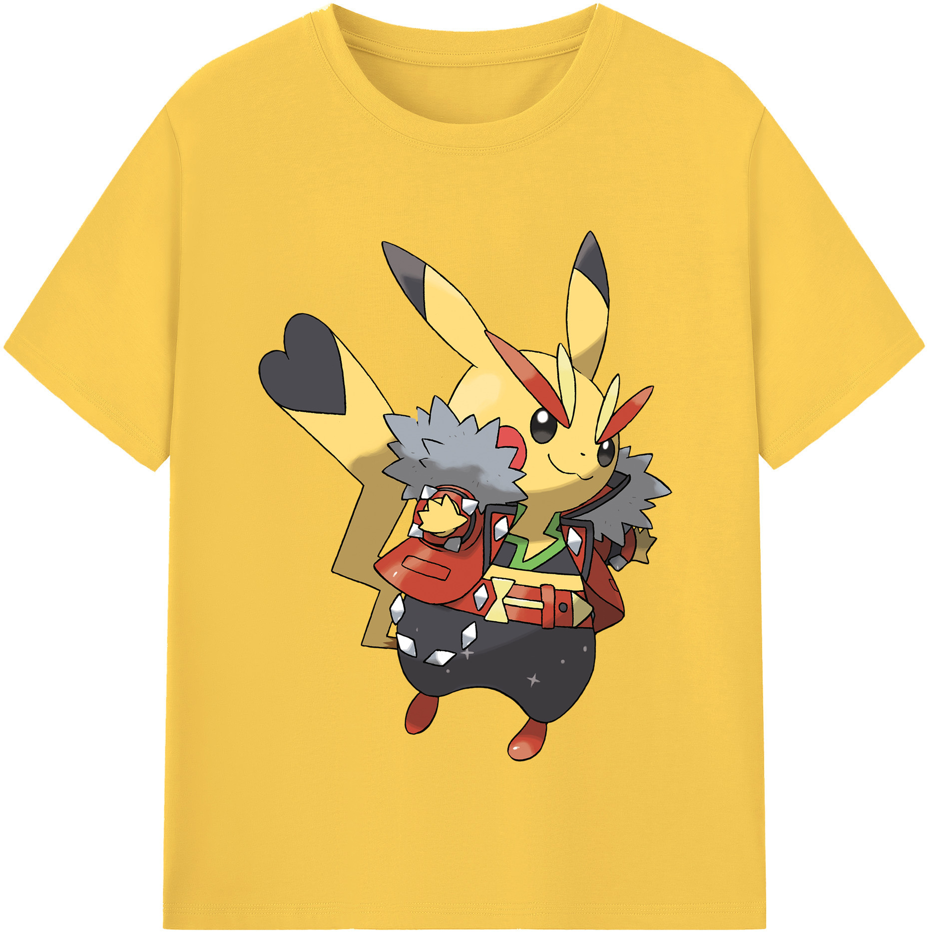 （画像用） ポケットモンスター Pokémon 綿100％半袖Tシャツ（フロントプリント）