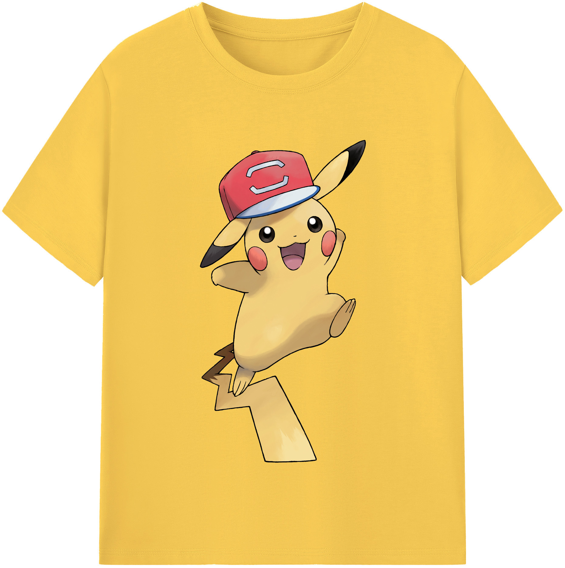 （画像用） ポケットモンスター Pokémon 綿100％半袖Tシャツ（フロントプリント）