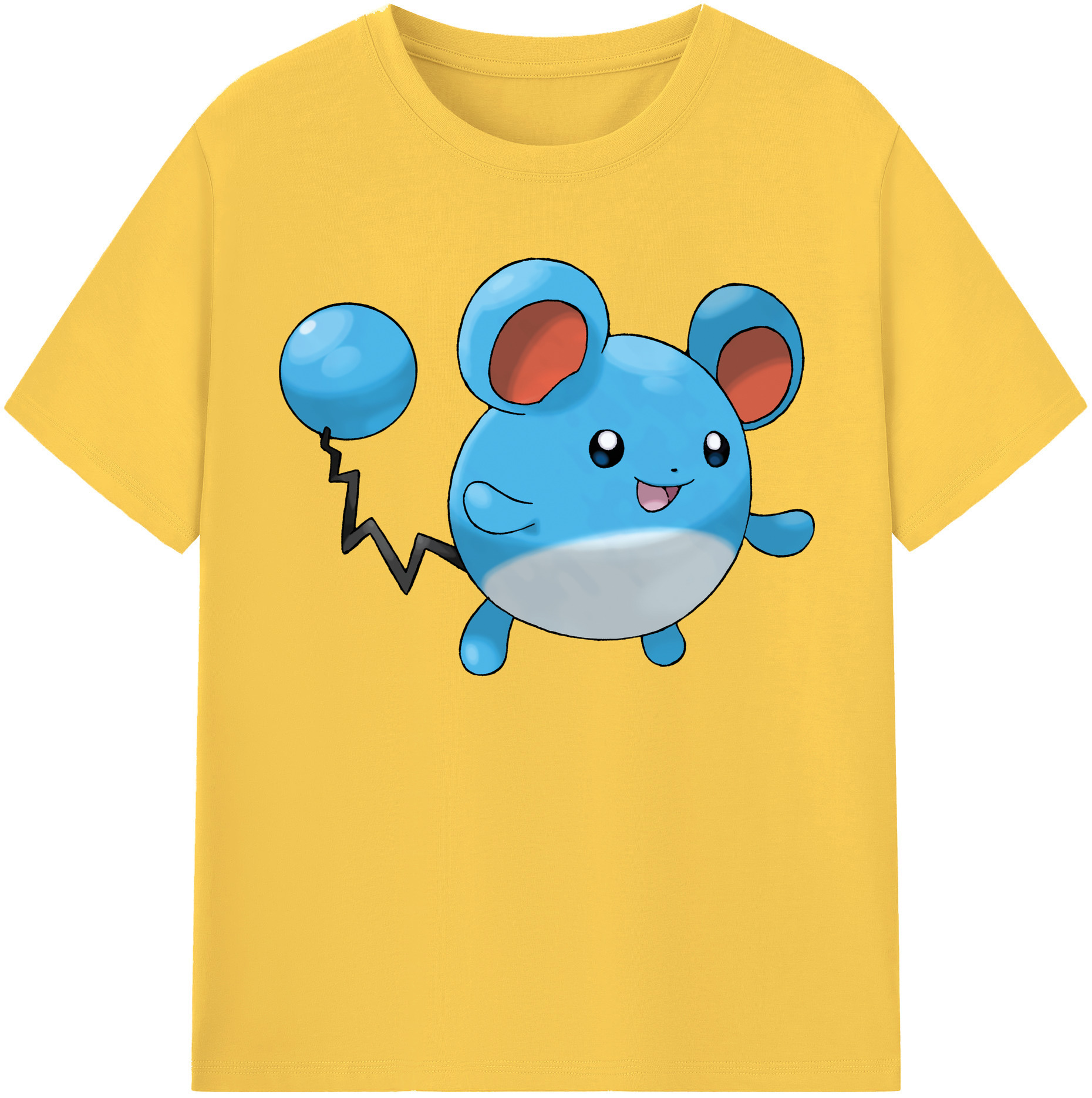 （画像用） ポケットモンスター Pokémon 綿100％半袖Tシャツ（フロントプリント）