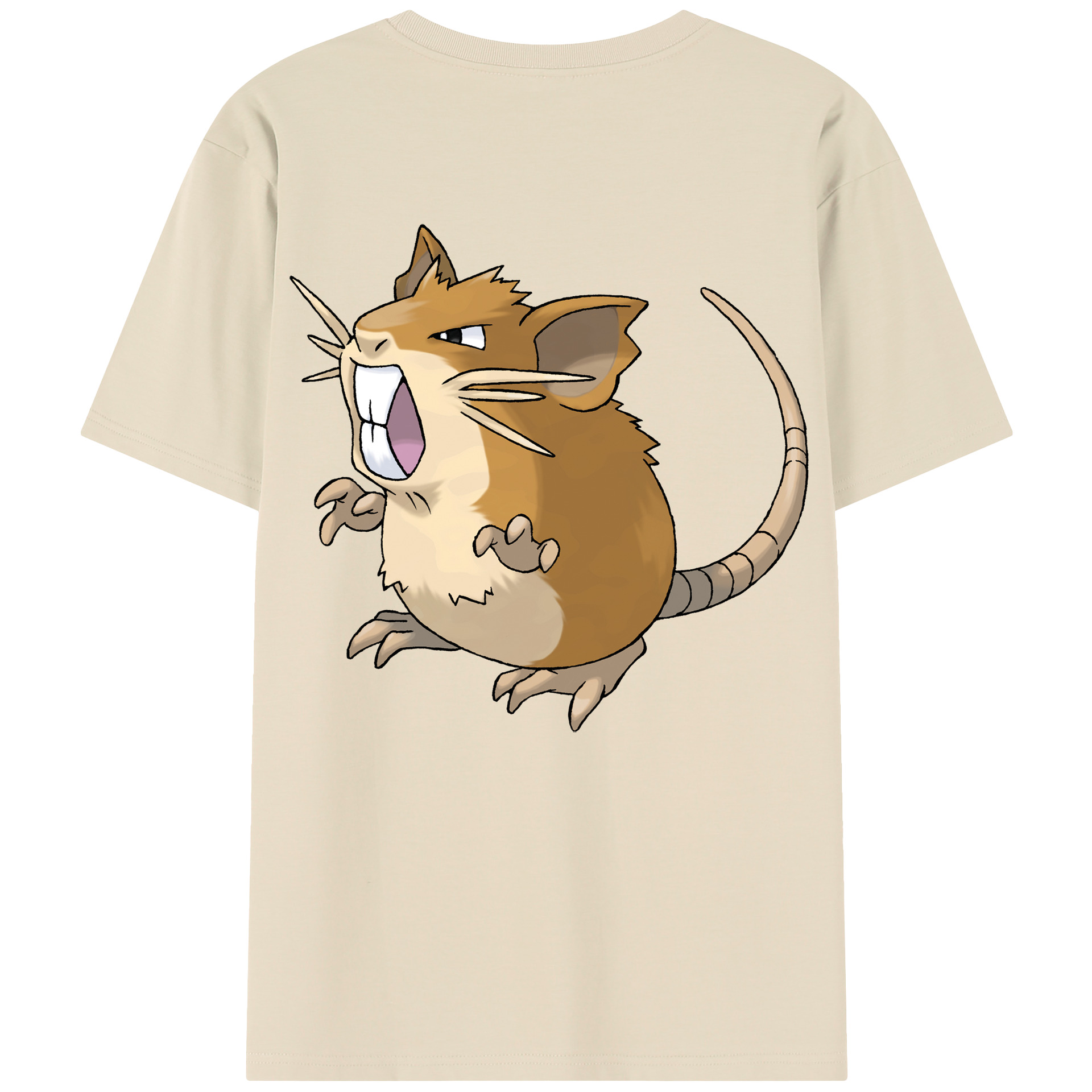 （画像用） ポケットモンスター Pokémon 綿100％半袖Tシャツ（背面プリント）