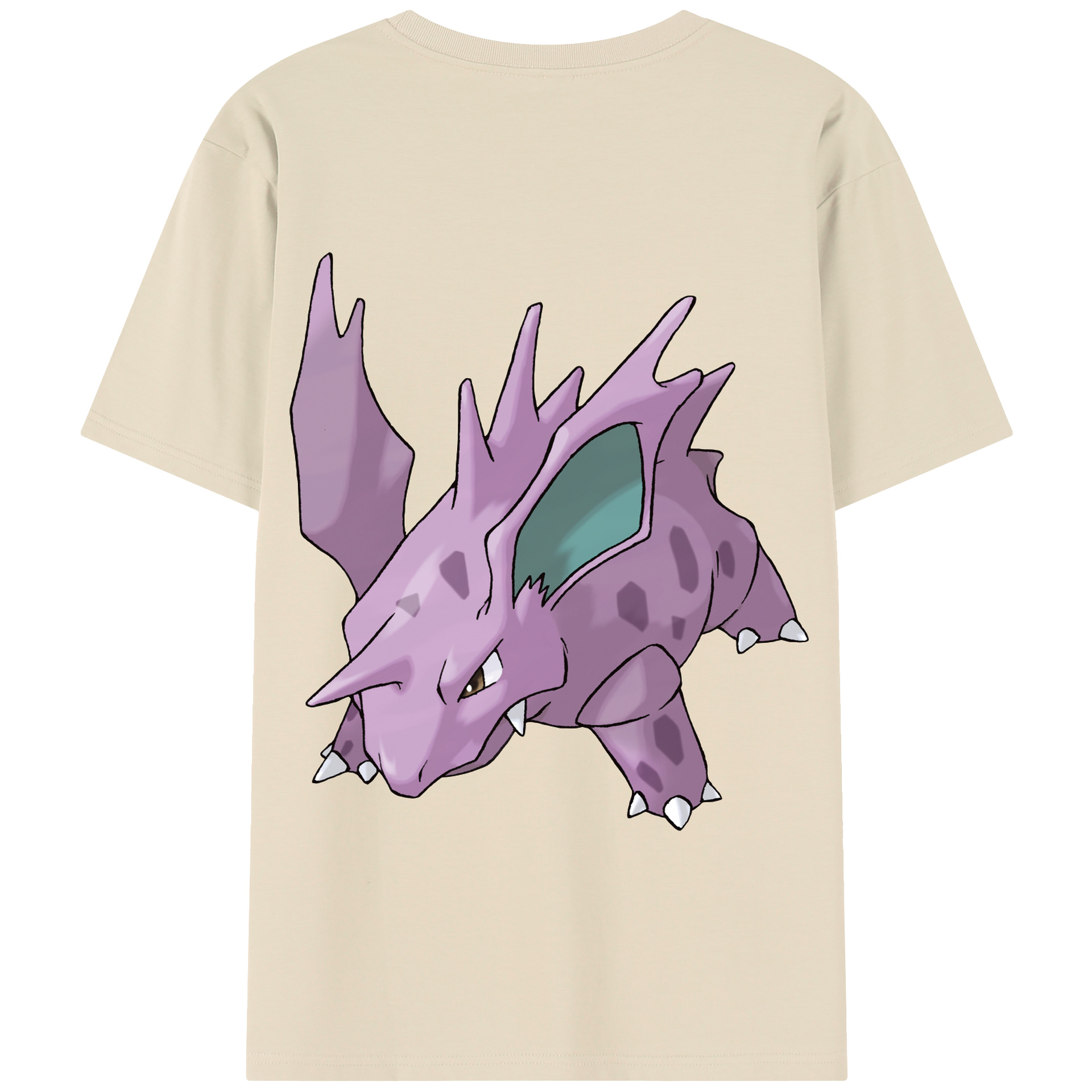 （画像用） ポケットモンスター Pokémon 綿100％半袖Tシャツ（背面プリント）