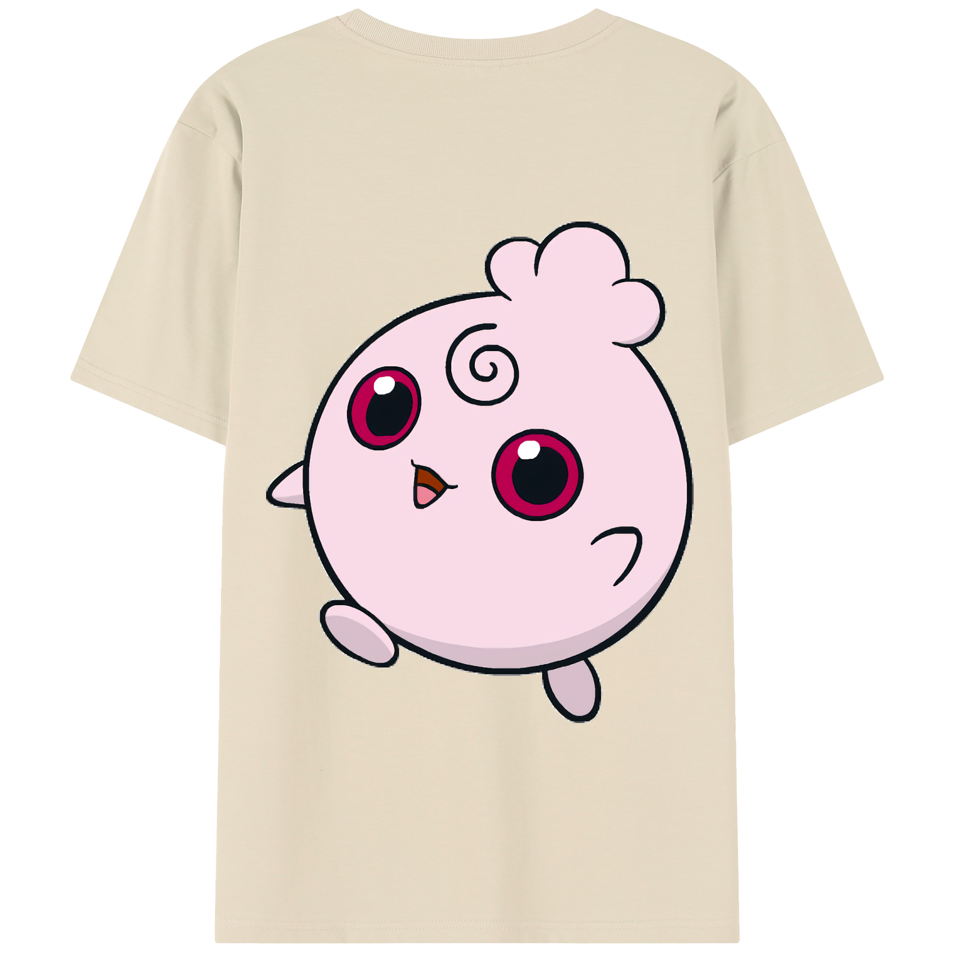 （画像用） ポケットモンスター Pokémon 綿100％半袖Tシャツ（背面プリント）