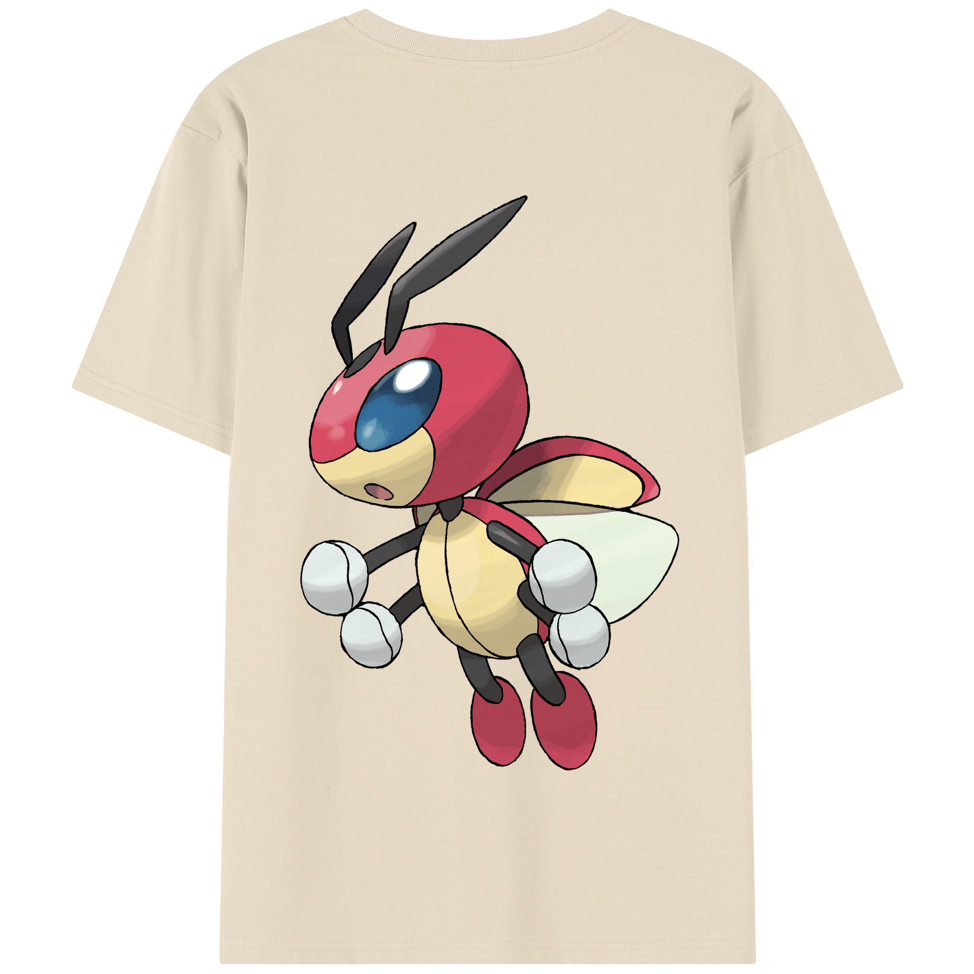 （画像用） ポケットモンスター Pokémon 綿100％半袖Tシャツ（背面プリント）