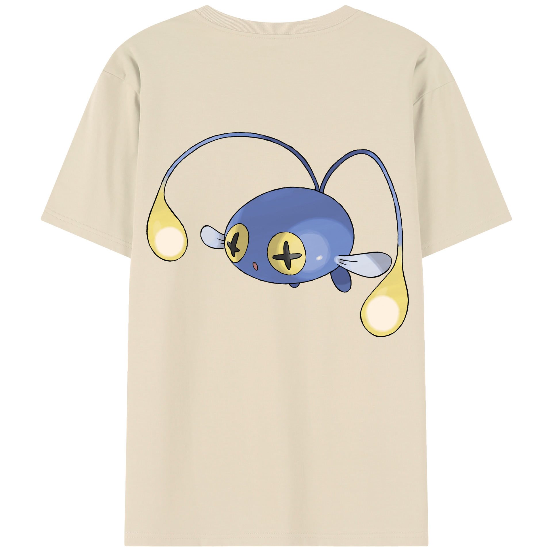 （画像用） ポケットモンスター Pokémon 綿100％半袖Tシャツ（背面プリント）