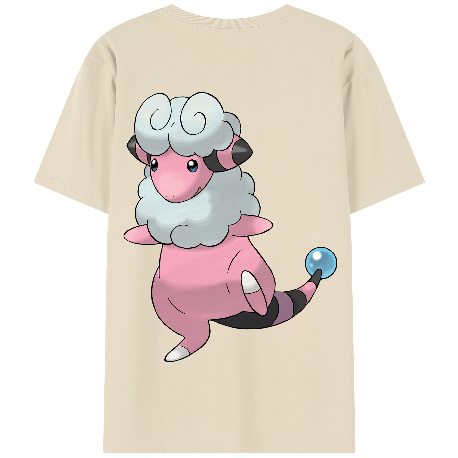 （画像用） ポケットモンスター Pokémon 綿100％半袖Tシャツ（背面プリント）