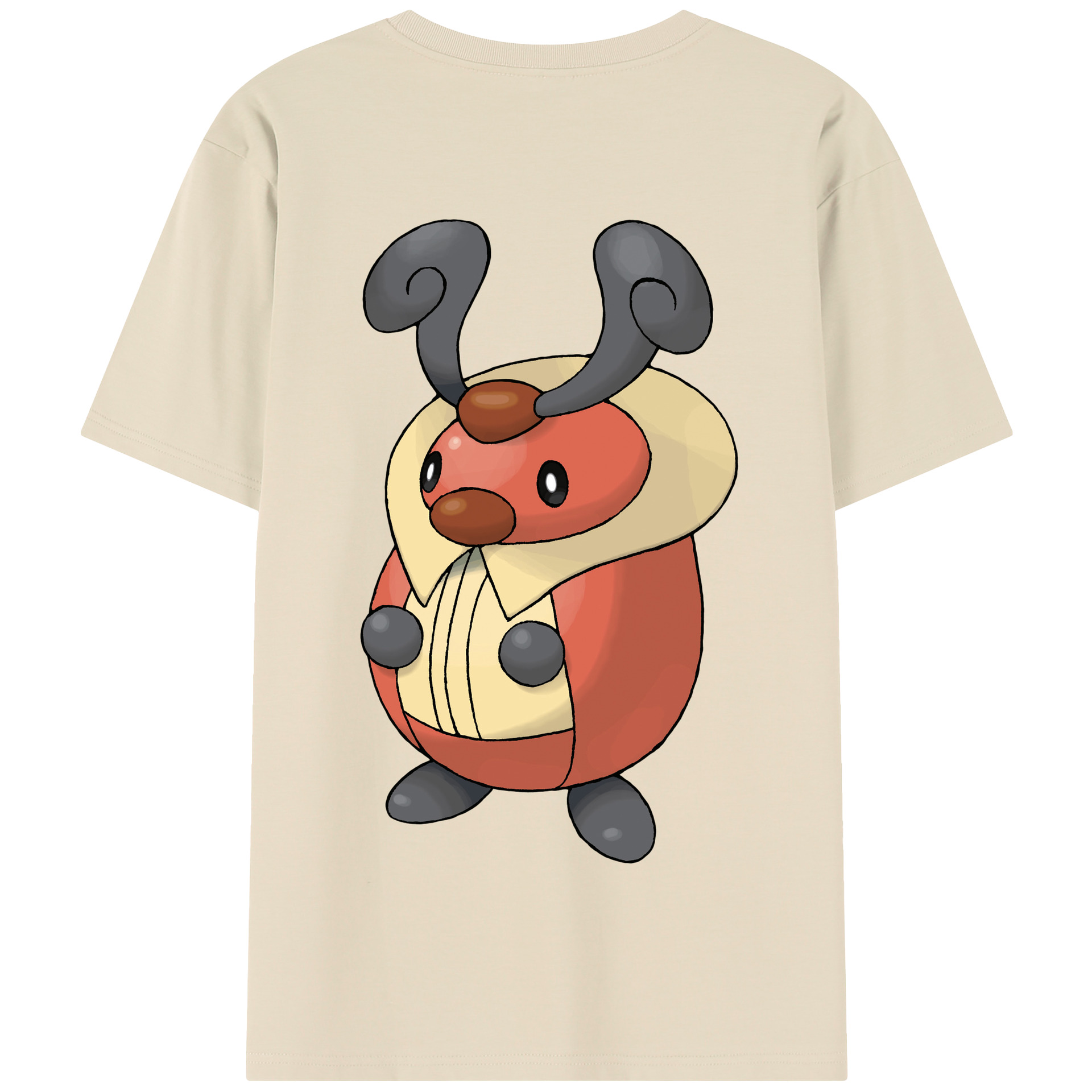 （画像用） ポケットモンスター Pokémon 綿100％半袖Tシャツ（背面プリント）