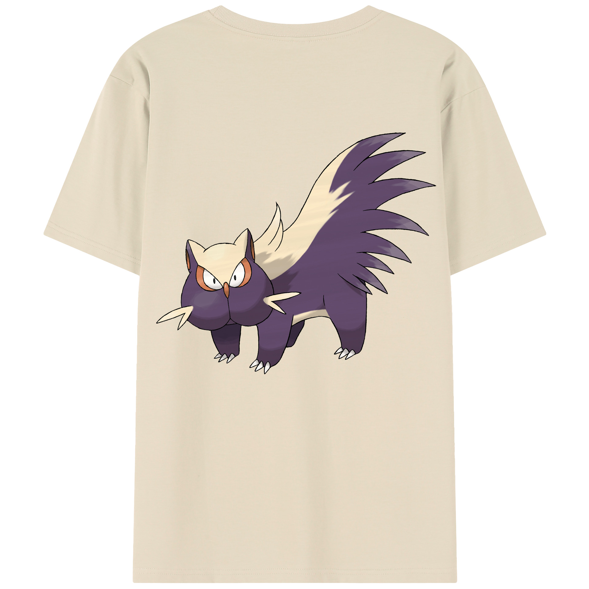 （画像用） ポケットモンスター Pokémon 綿100％半袖Tシャツ（背面プリント）