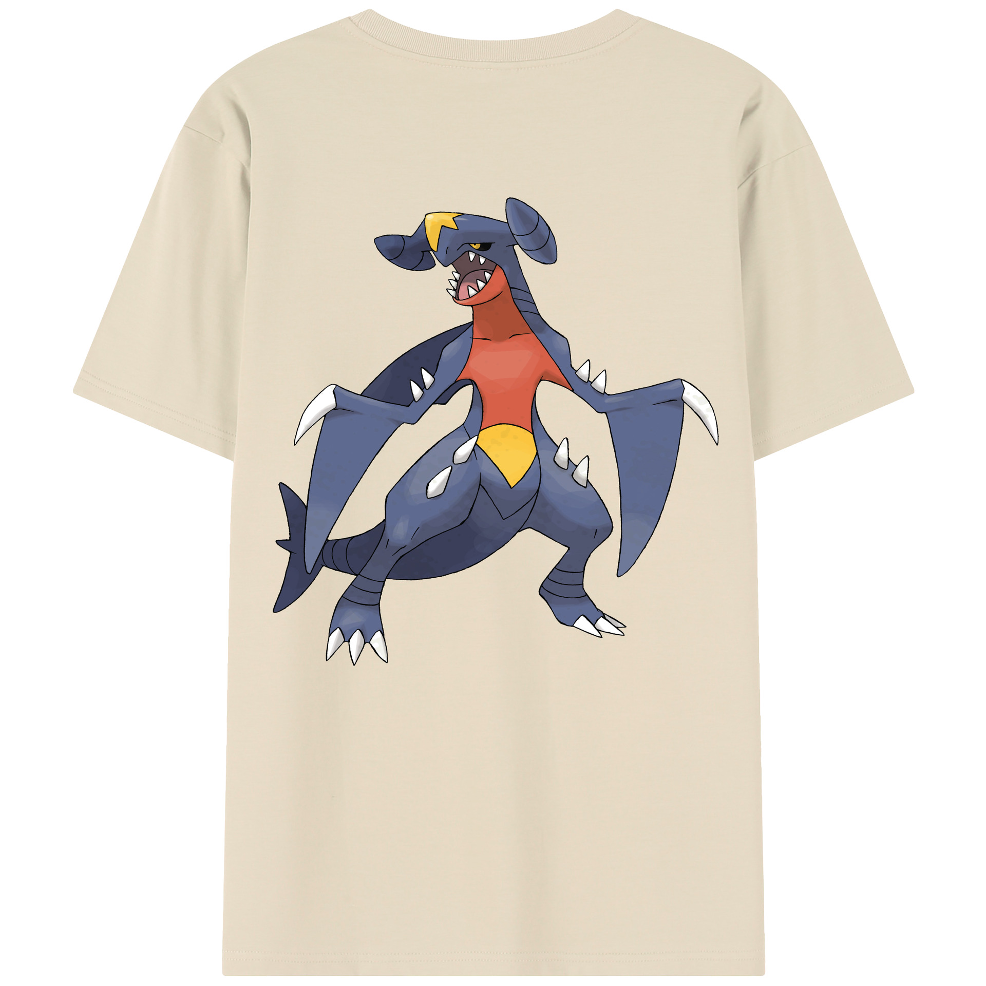 （画像用） ポケットモンスター Pokémon 綿100％半袖Tシャツ（背面プリント）