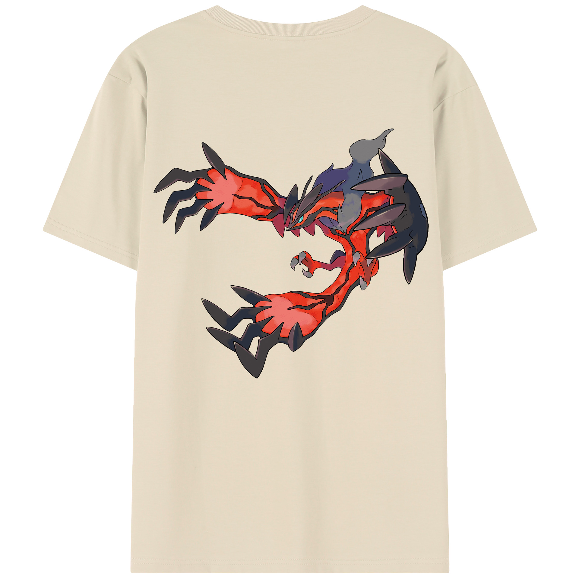 （画像用） ポケットモンスター Pokémon 綿100％半袖Tシャツ（背面プリント）