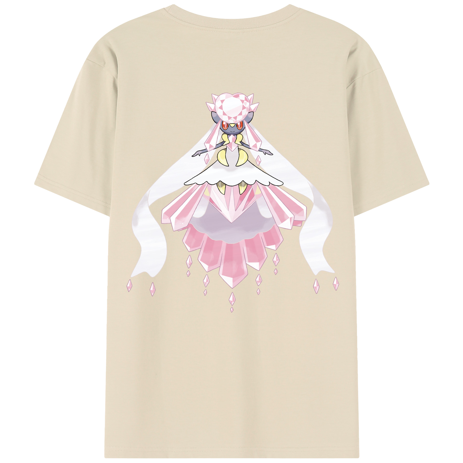 （画像用） ポケットモンスター Pokémon 綿100％半袖Tシャツ（背面プリント）