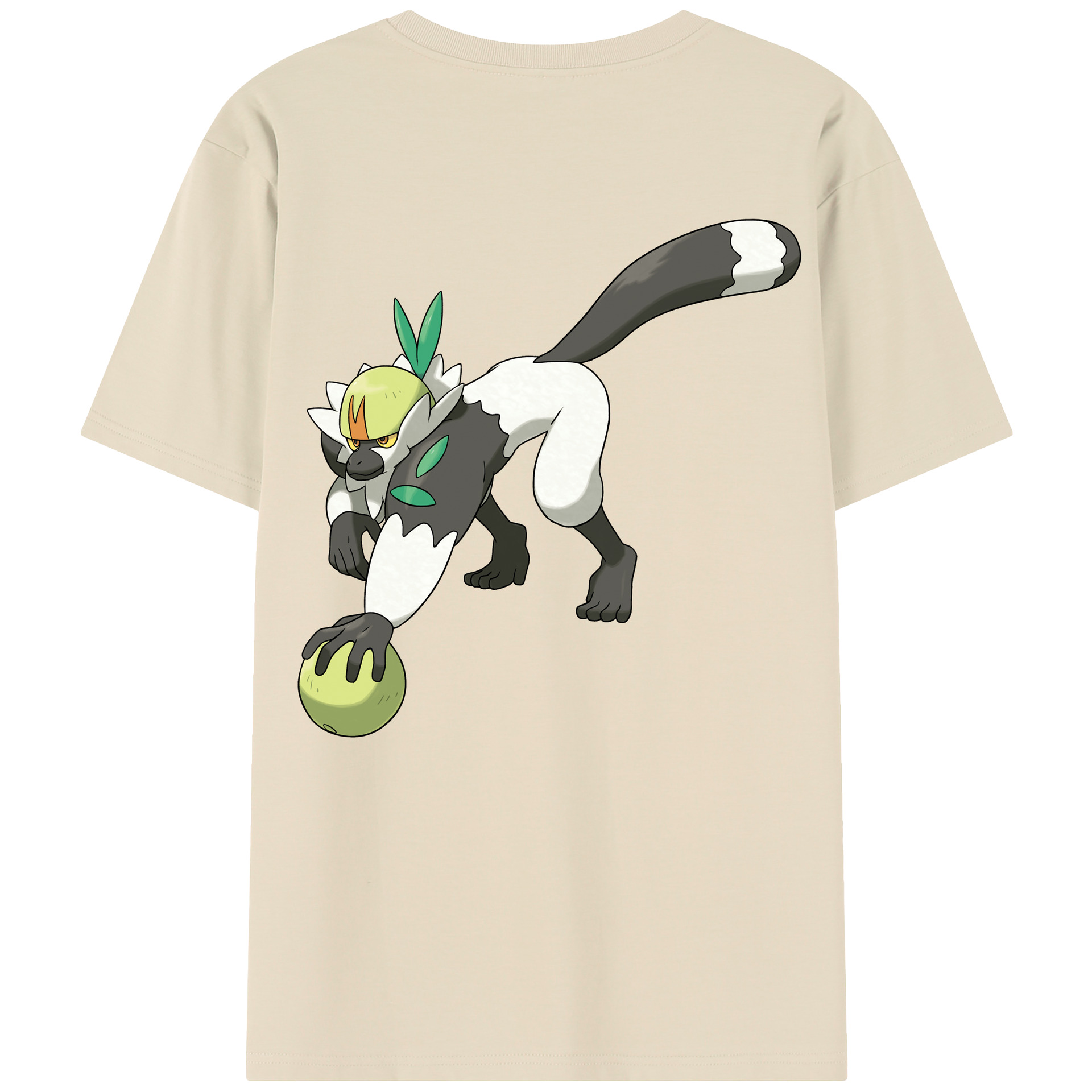 （画像用） ポケットモンスター Pokémon 綿100％半袖Tシャツ（背面プリント）