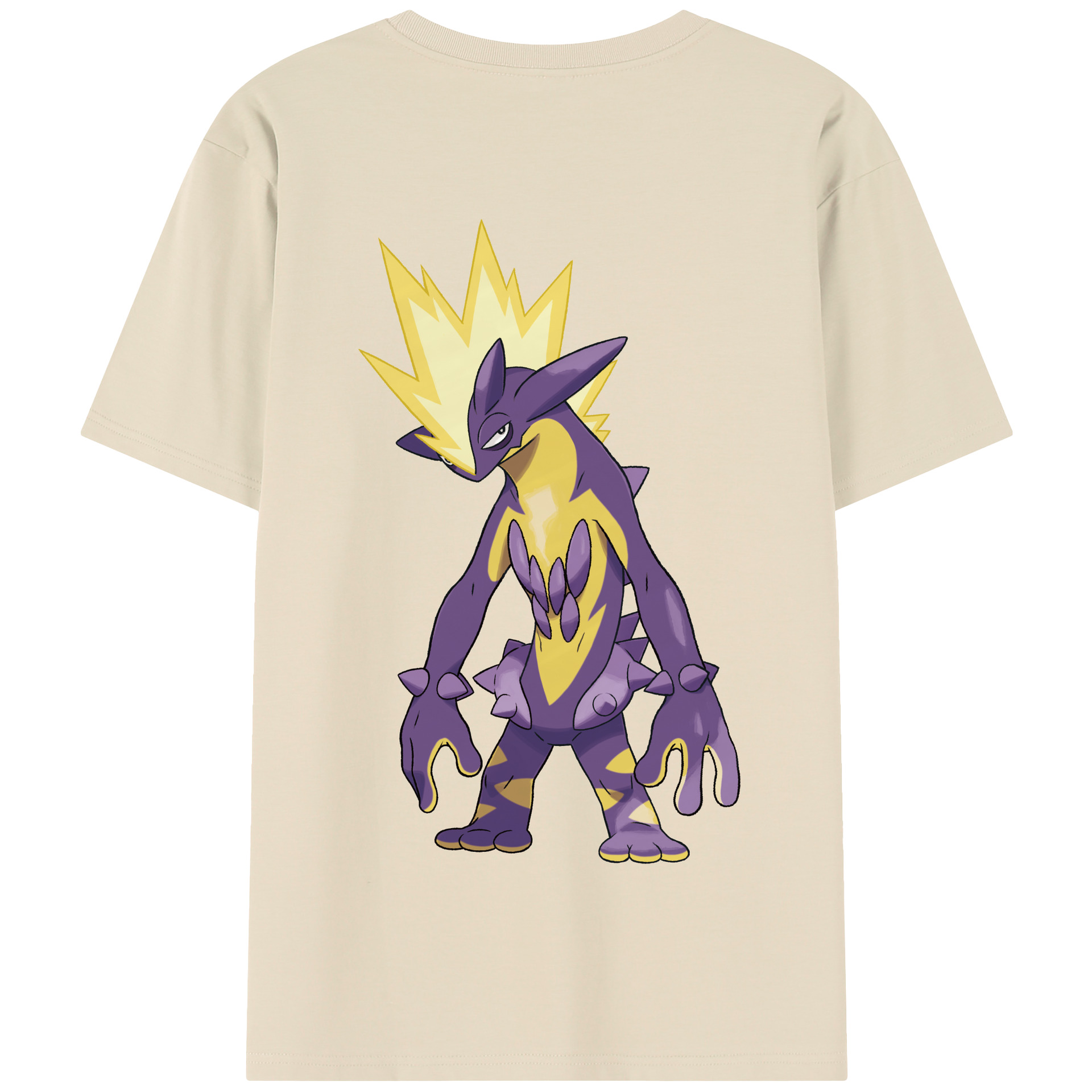 （画像用） ポケットモンスター Pokémon 綿100％半袖Tシャツ（背面プリント）