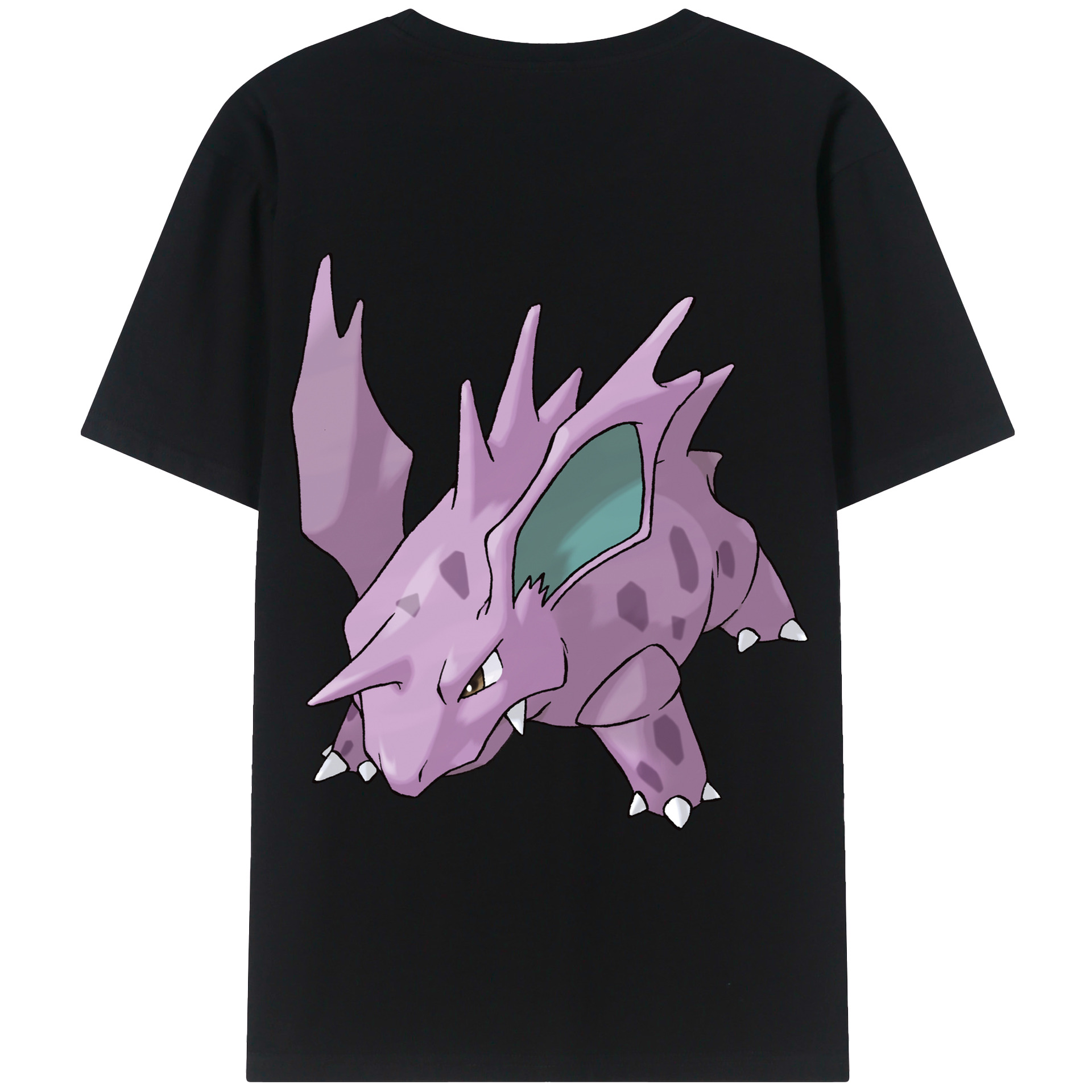 （画像用） ポケットモンスター Pokémon 綿100％半袖Tシャツ（背面プリント）