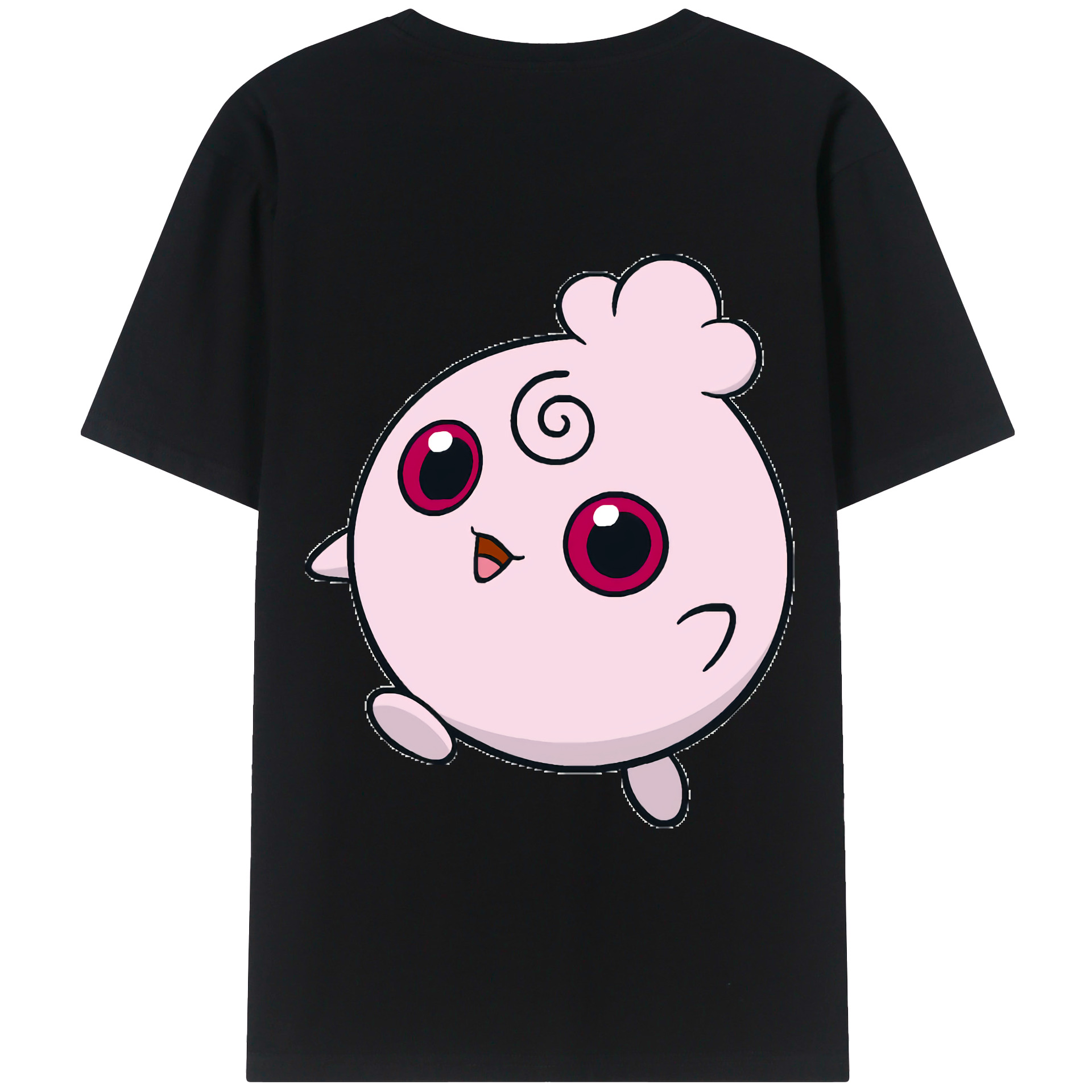 （画像用） ポケットモンスター Pokémon 綿100％半袖Tシャツ（背面プリント）