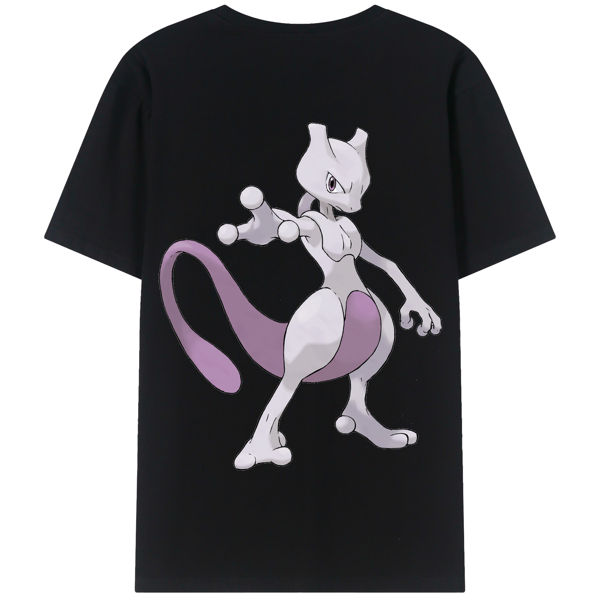 （画像用） ポケットモンスター Pokémon 綿100％半袖Tシャツ（背面プリント）