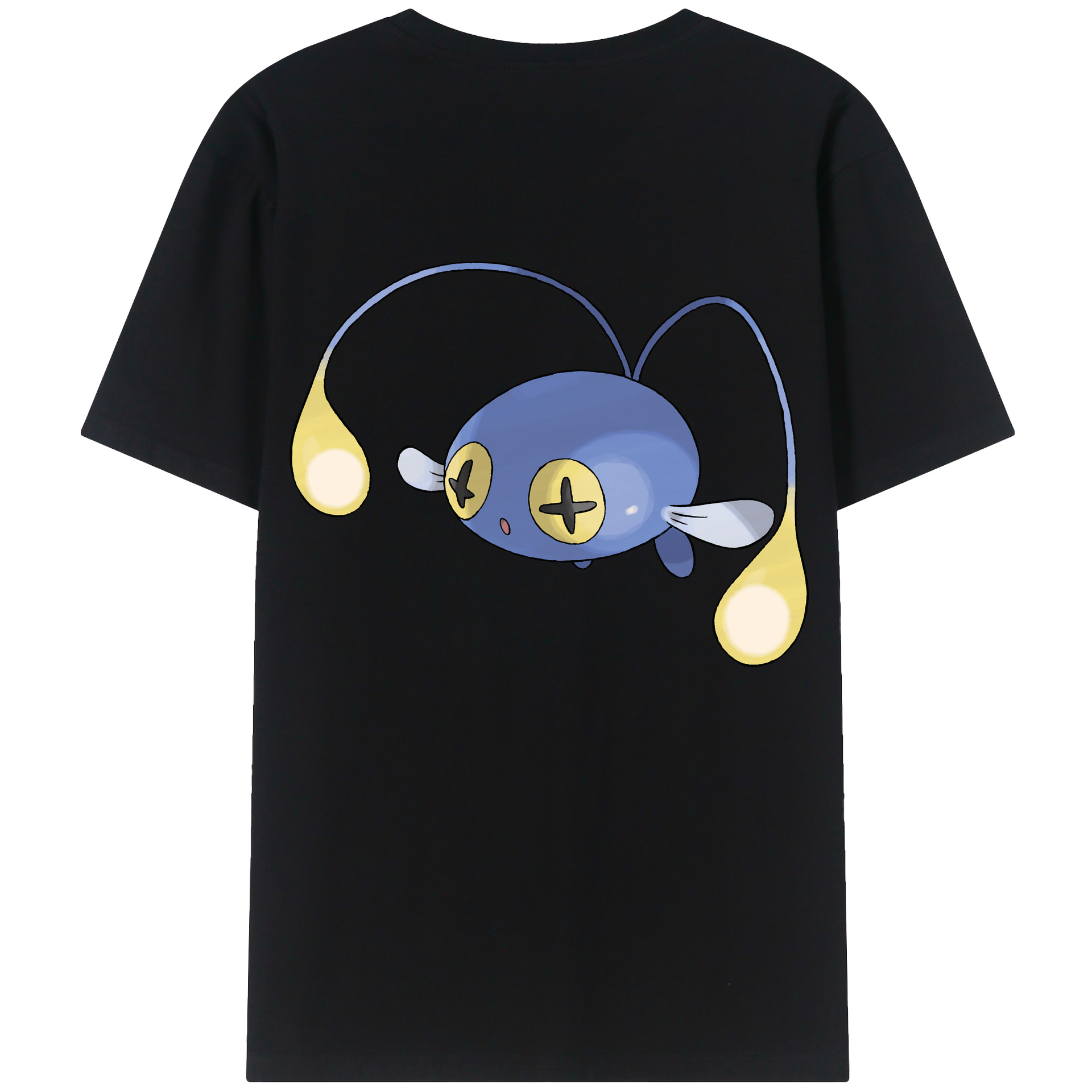（画像用） ポケットモンスター Pokémon 綿100％半袖Tシャツ（背面プリント）