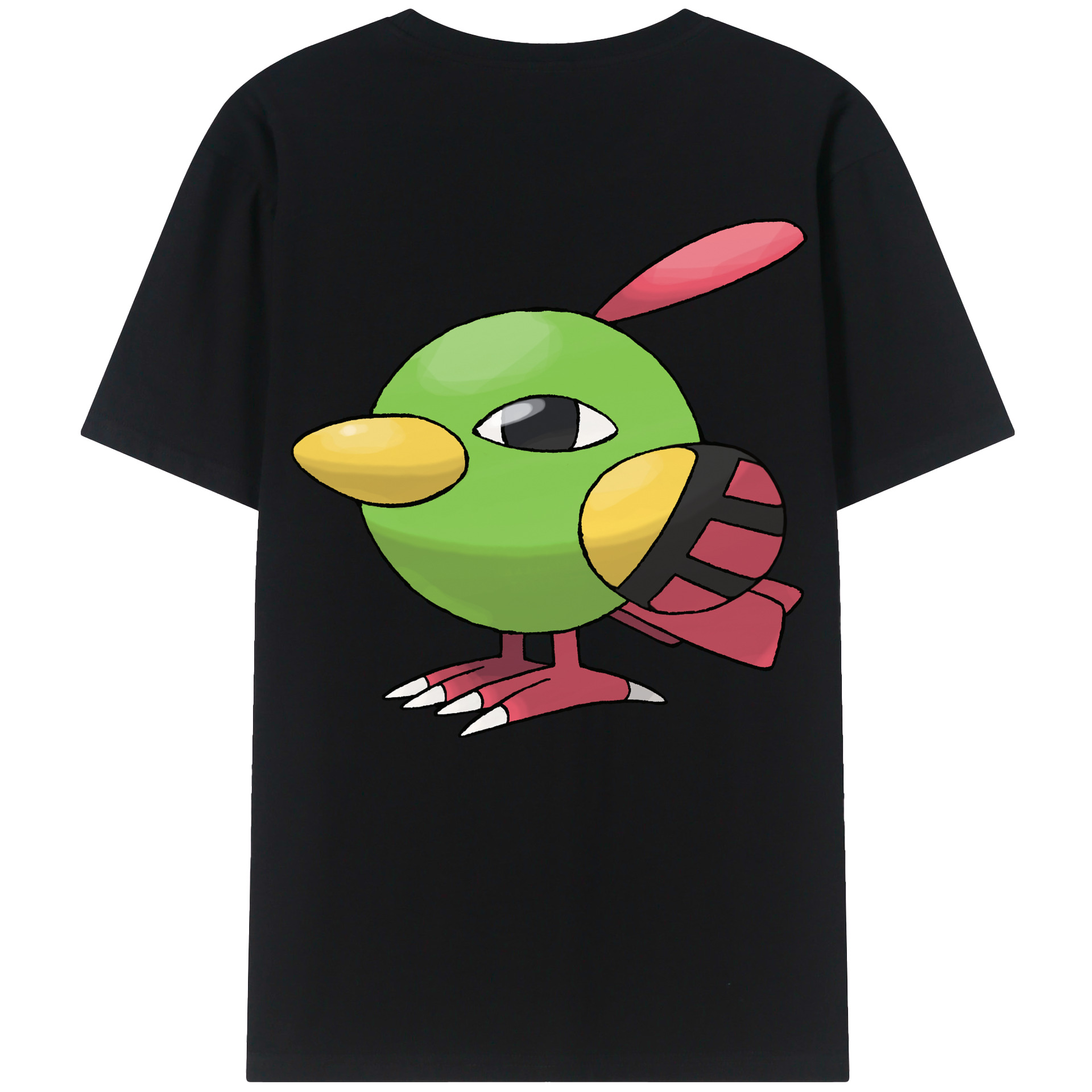 （画像用） ポケットモンスター Pokémon 綿100％半袖Tシャツ（背面プリント）